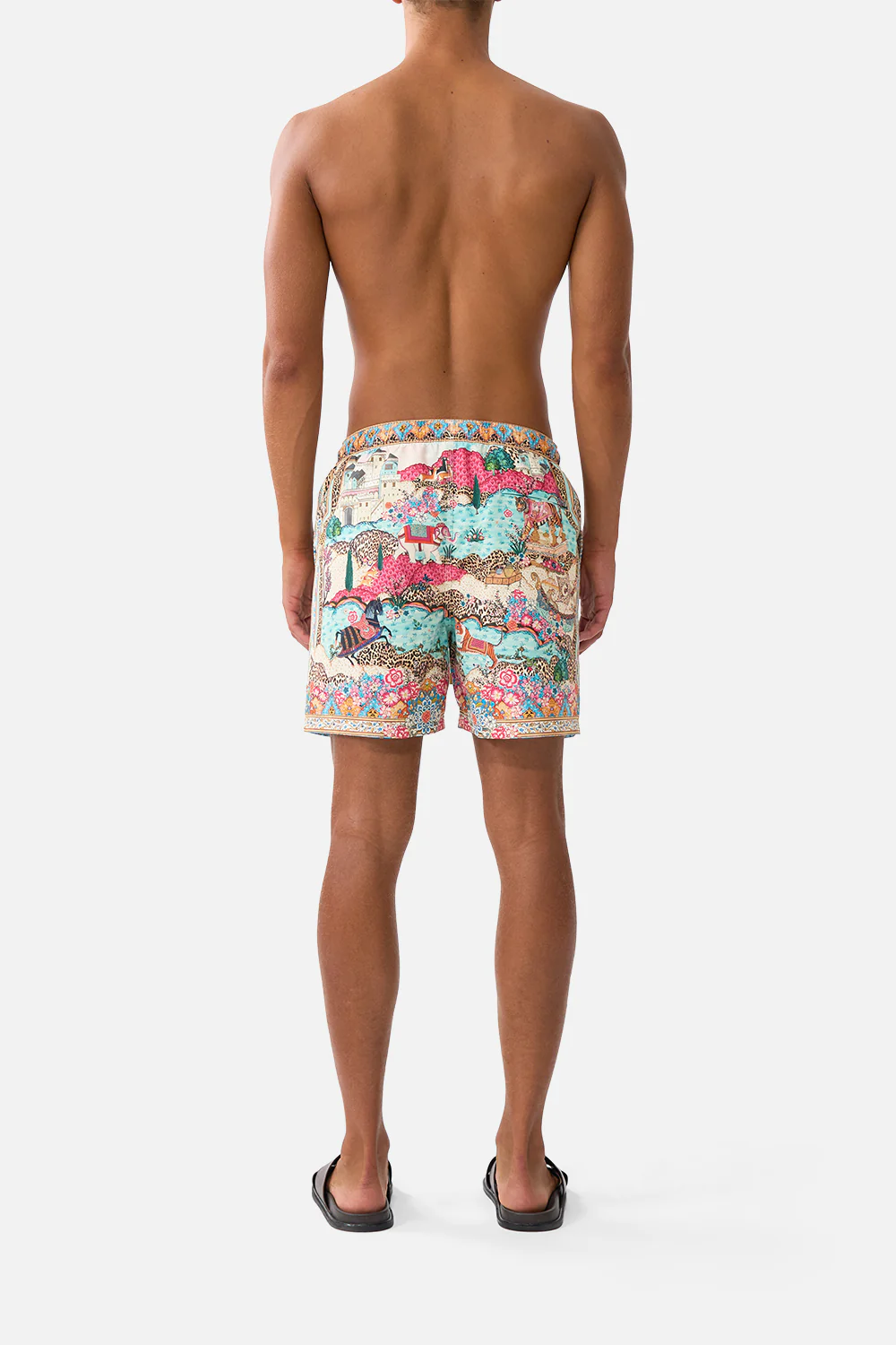 MID LENGTH BOARDSHORT WITH ELASTIC WAIST MINIATURE MOMENTS - Image 2