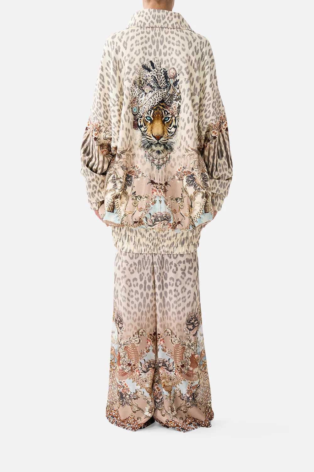 OVERSIZED JERSEY PARKER JACKET ARANJUEZ ANIMALIA - Image 2