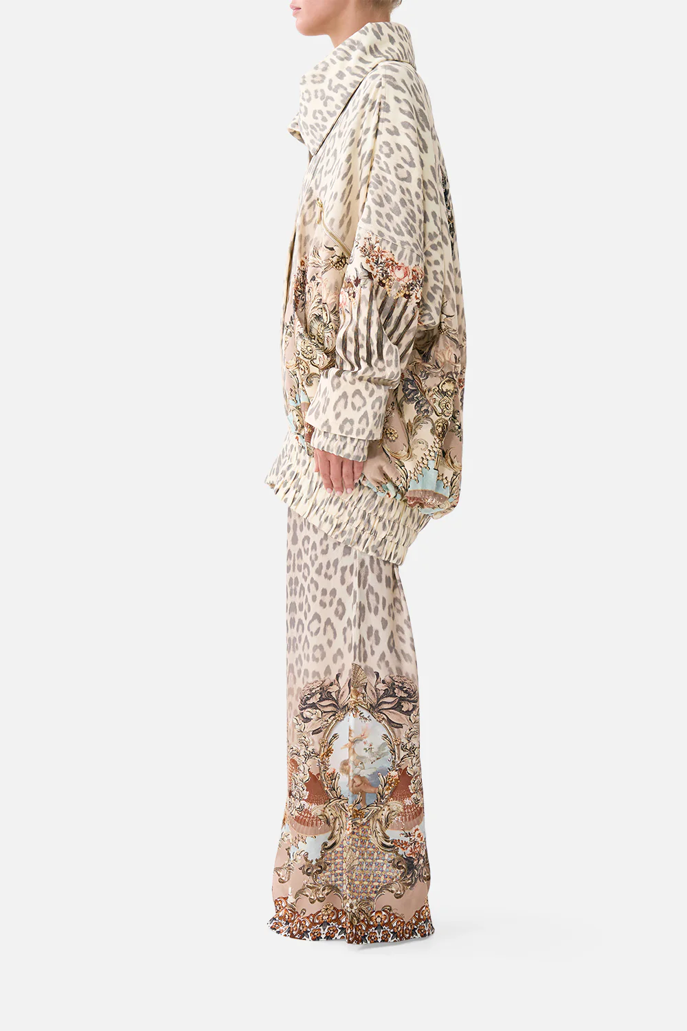 OVERSIZED JERSEY PARKER JACKET ARANJUEZ ANIMALIA - Image 4