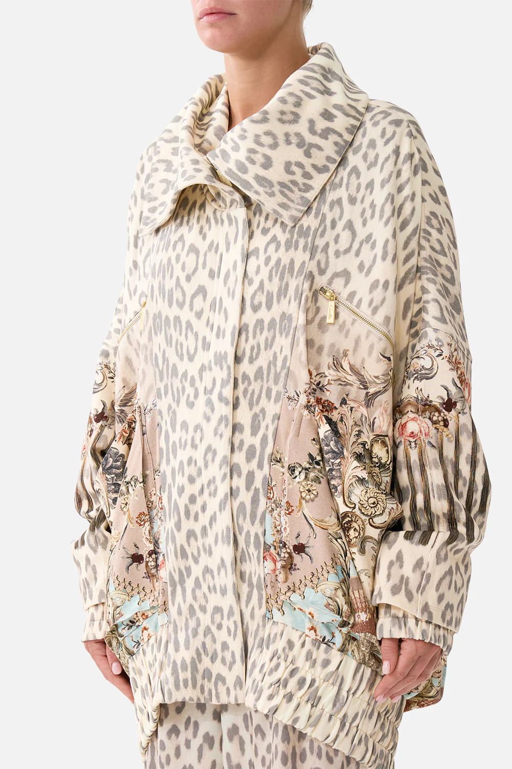 OVERSIZED JERSEY PARKER JACKET ARANJUEZ ANIMALIA - Image 5