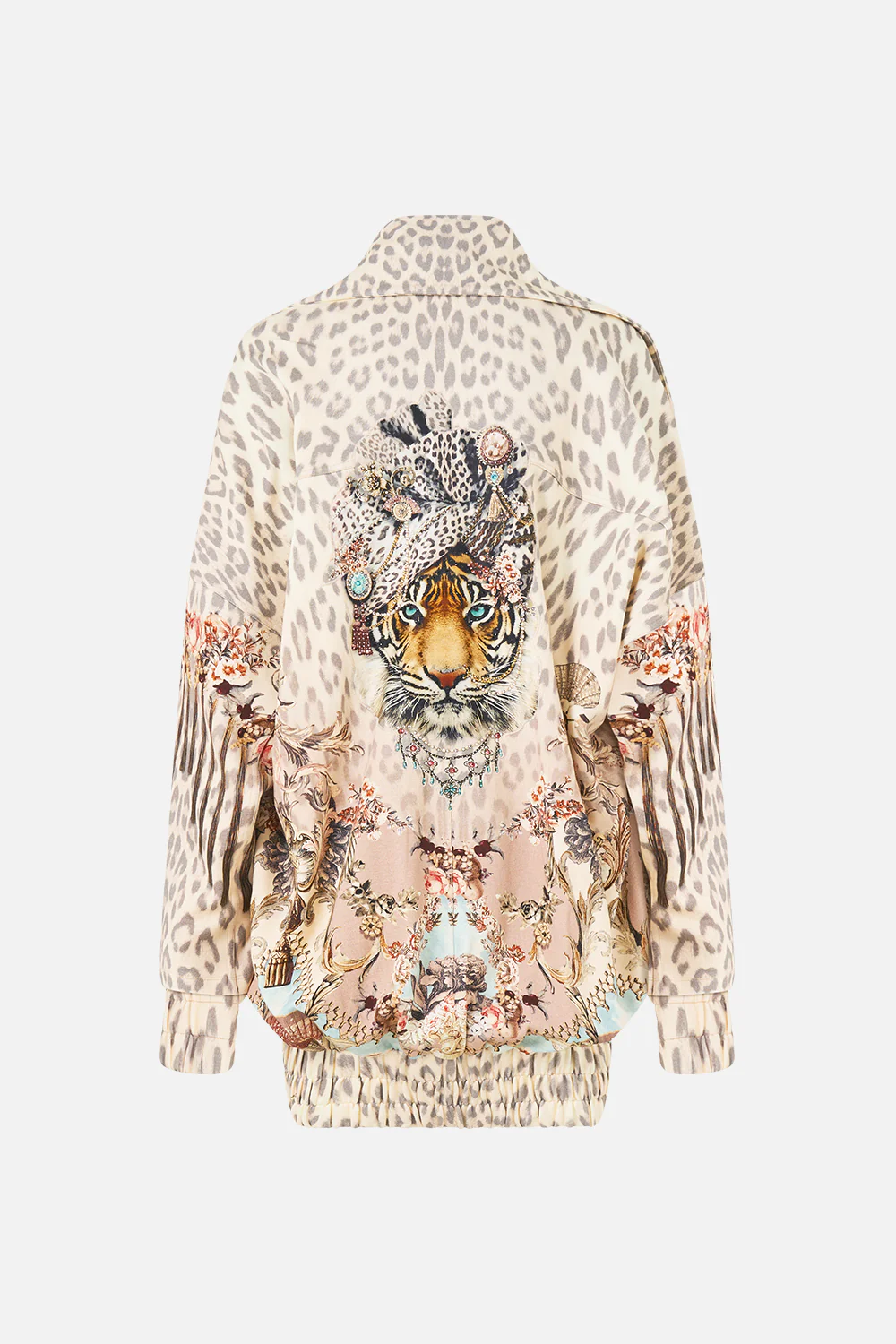 OVERSIZED JERSEY PARKER JACKET ARANJUEZ ANIMALIA - Image 6