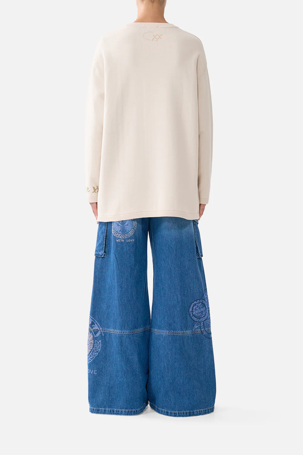 BOXY CREW NECK JUMPER ARANJUEZ ANIMALIA - Image 2