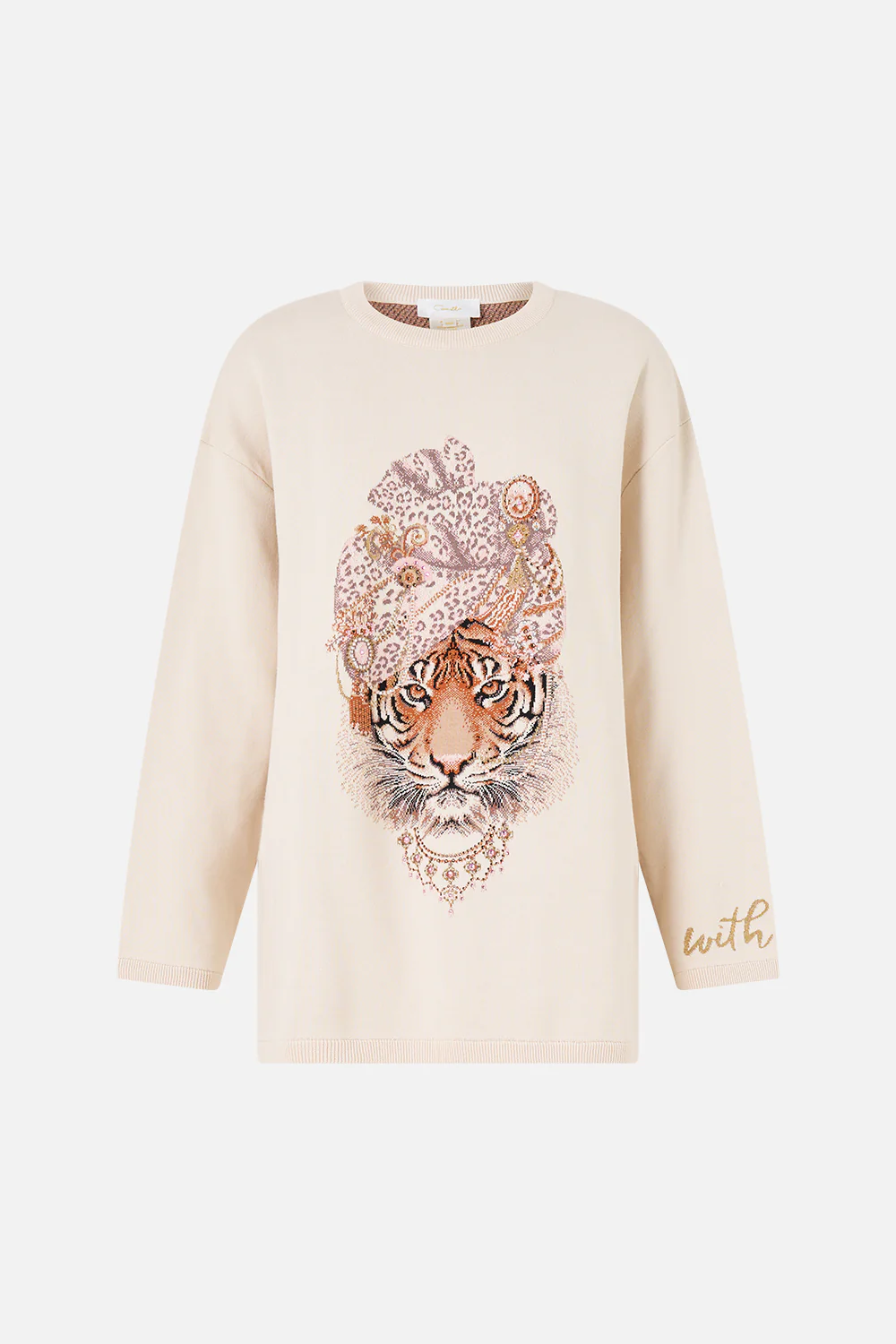 BOXY CREW NECK JUMPER ARANJUEZ ANIMALIA - Image 3
