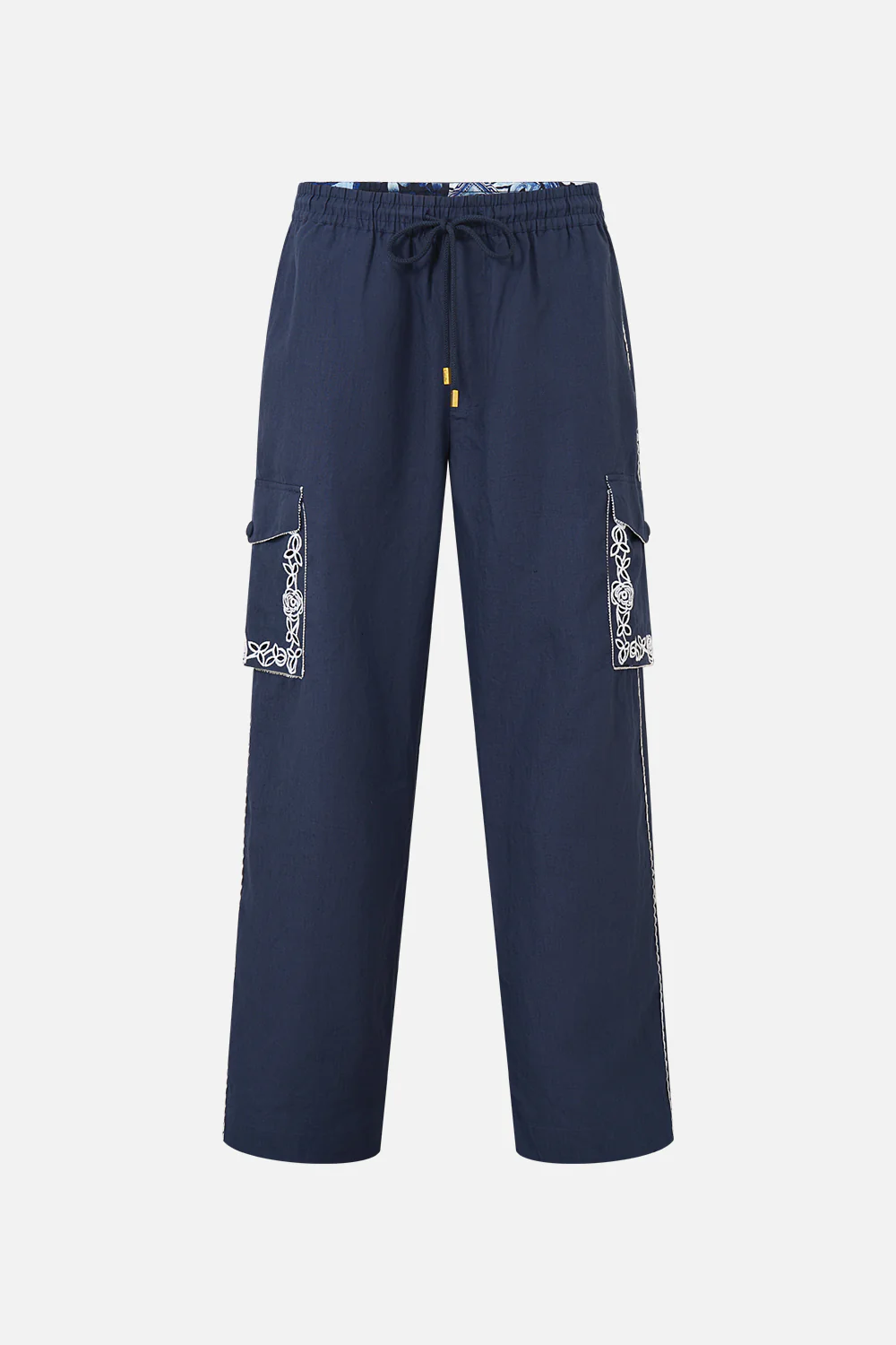 CARGO PANT WITH ELASTIC WAIST A TILED WONDERLAND - Image 3