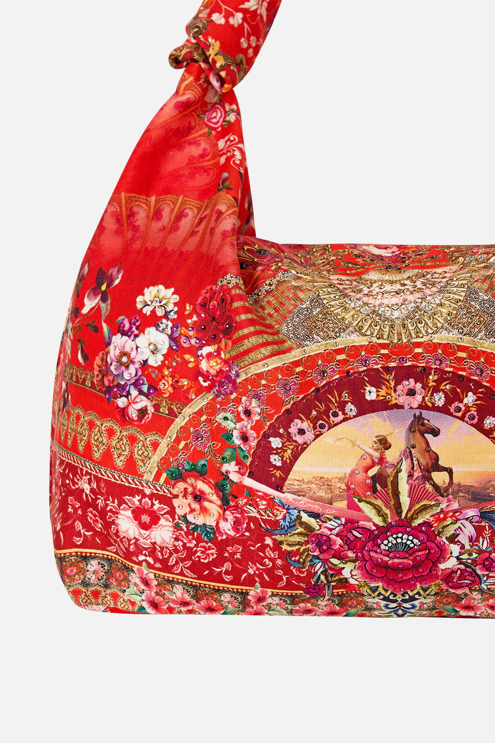 SLOUCH SHOULDER BAG WITH KNOT DETAILS OLÉ OLÉ - Image 4