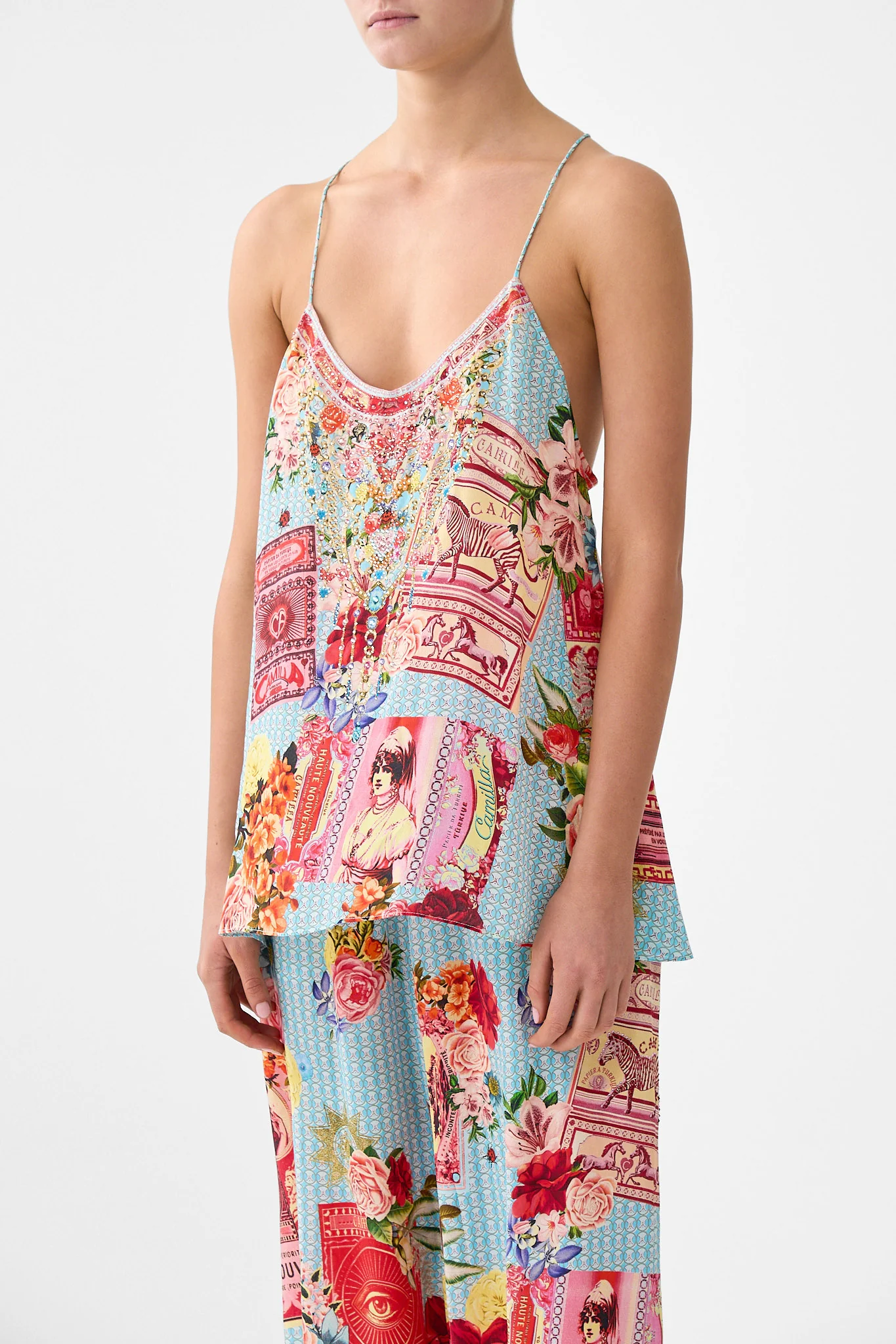 T-BACK SHOESTRING TOP PAPERS AND CURIOUS CAPERS - Image 5