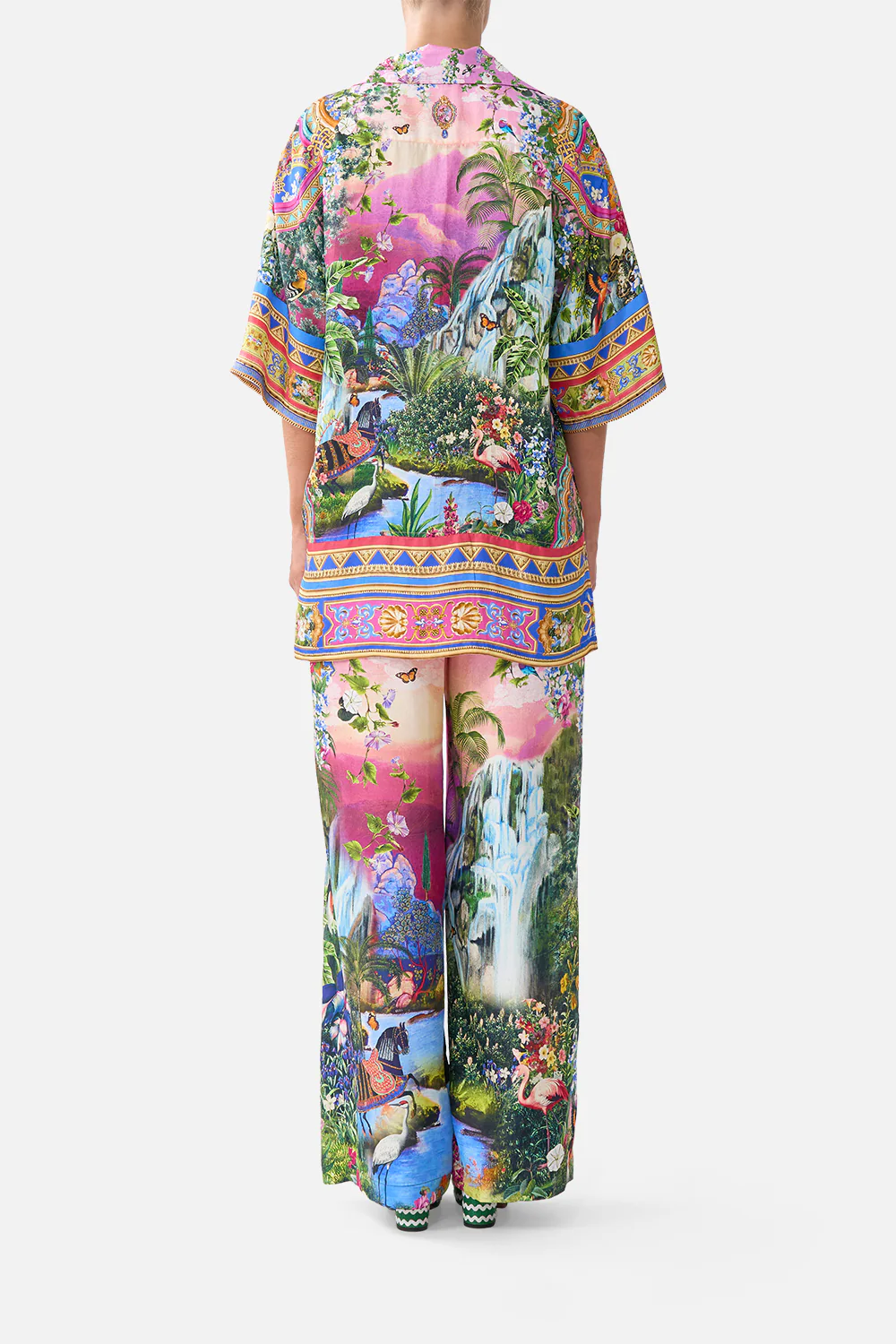 OVERSIZED SHIRT WITH POCKET TURKISH DELIGHT - Image 2
