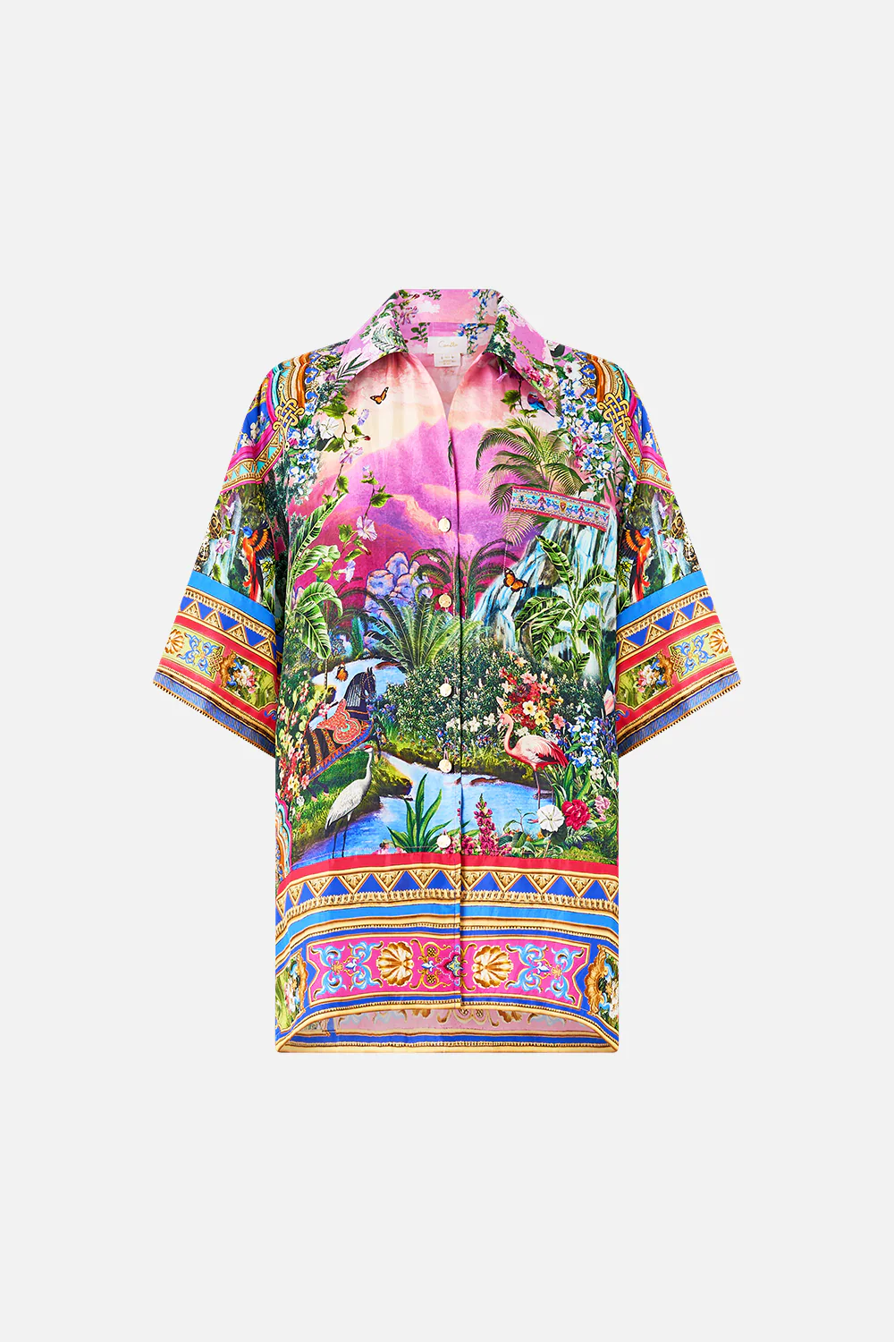 OVERSIZED SHIRT WITH POCKET TURKISH DELIGHT - Image 3