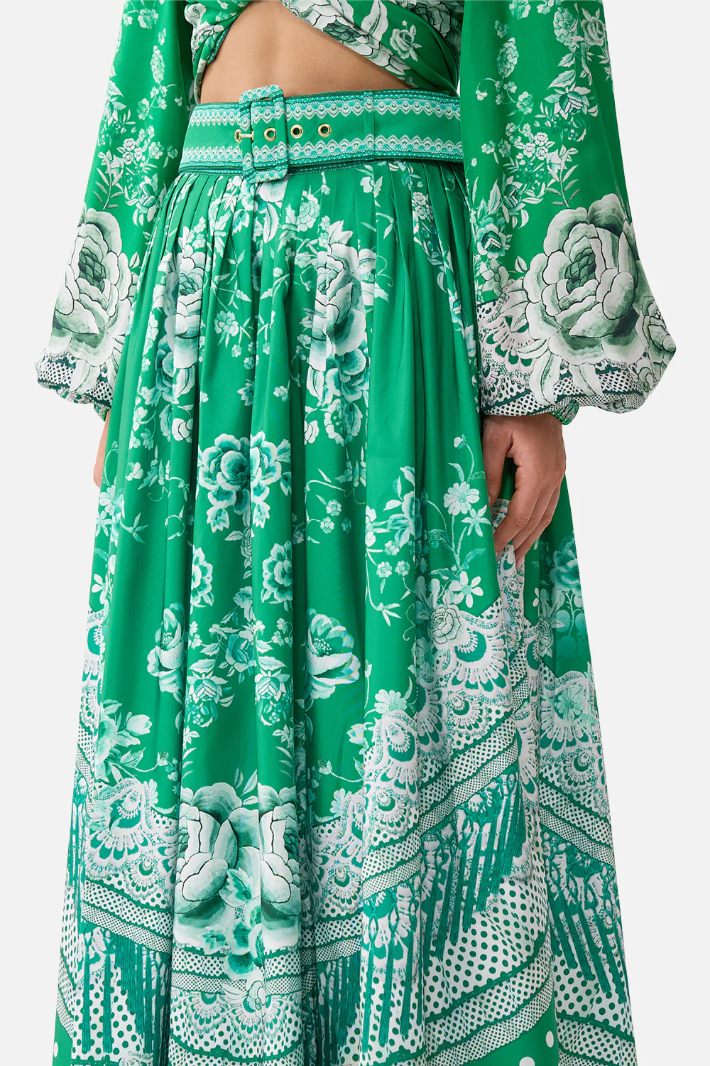 BELTED MAXI SKIRT SACROMONTE SEÑORITA - Image 5