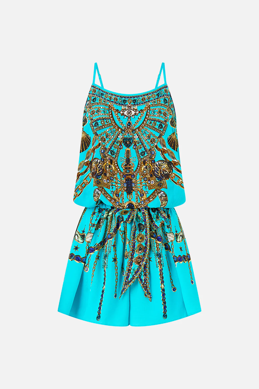 SHOESTRING STRAP PLAYSUIT TOTEMS AND TREASURES - Image 3