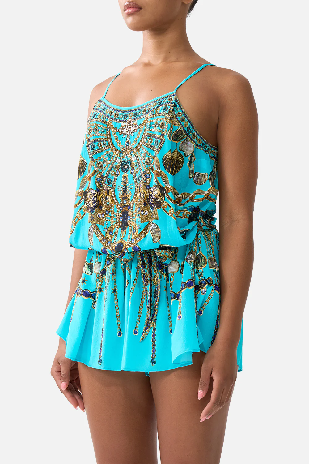 SHOESTRING STRAP PLAYSUIT TOTEMS AND TREASURES - Image 5