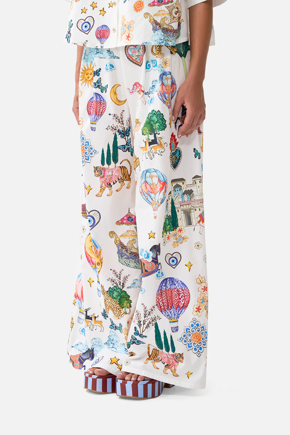 TUCK FRONT PANT KAPADOKYA KITSCH - Image 5
