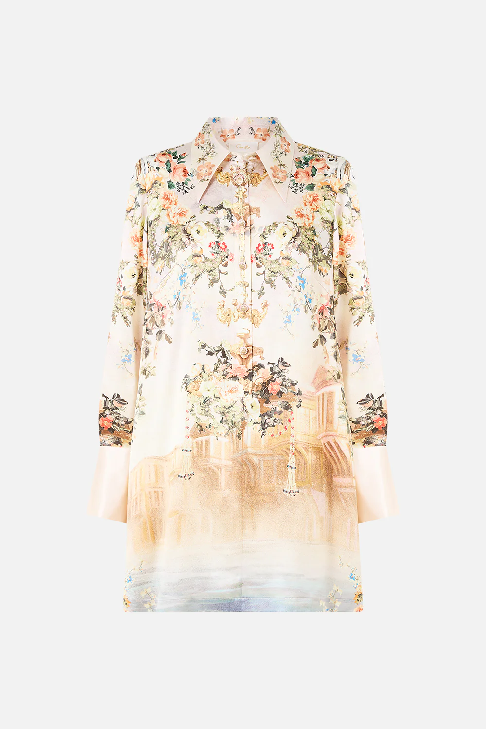 MINI SHIRT DRESS TWILIGHT IN ISTANBUL - Image 3