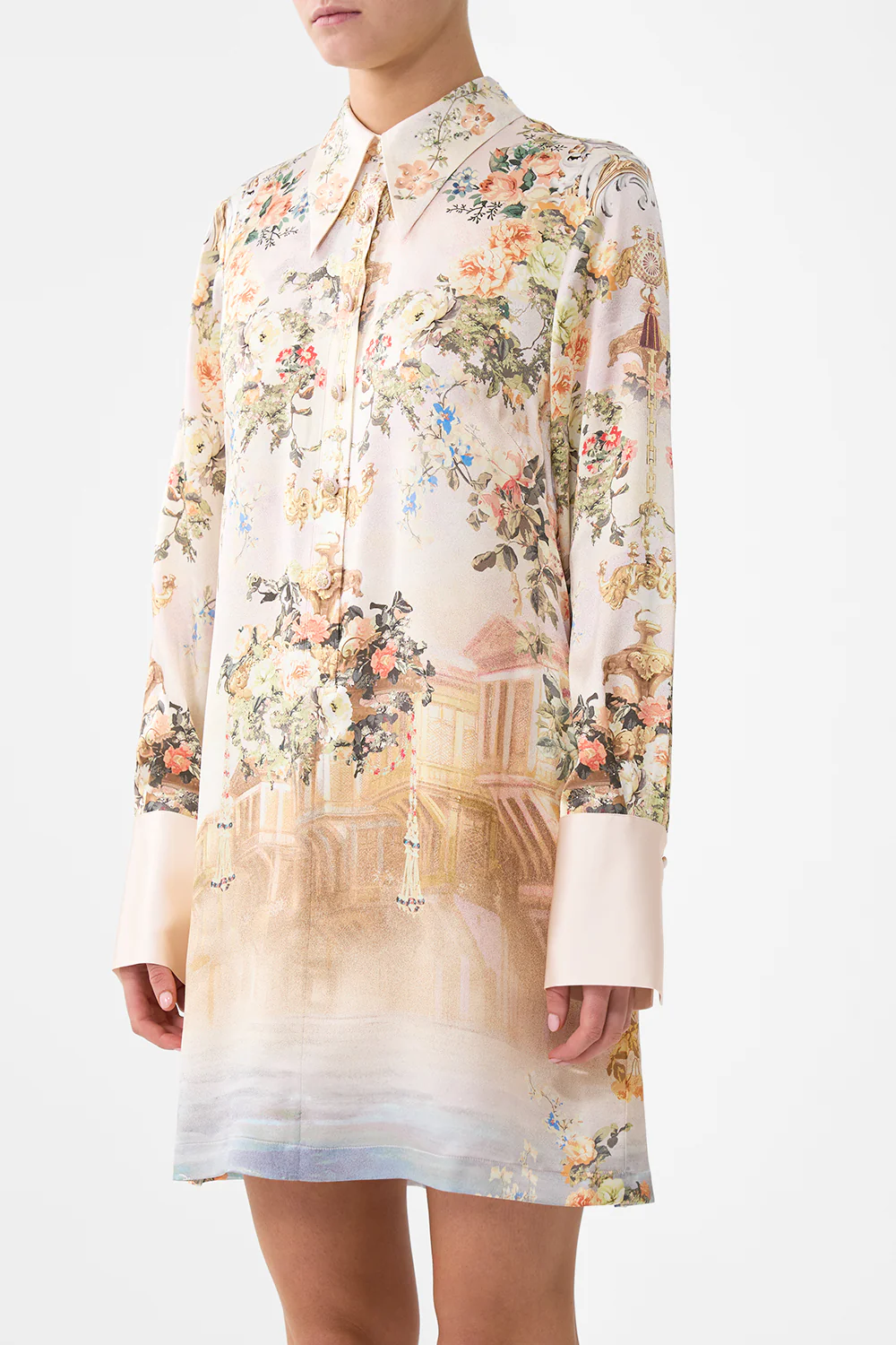 MINI SHIRT DRESS TWILIGHT IN ISTANBUL - Image 5