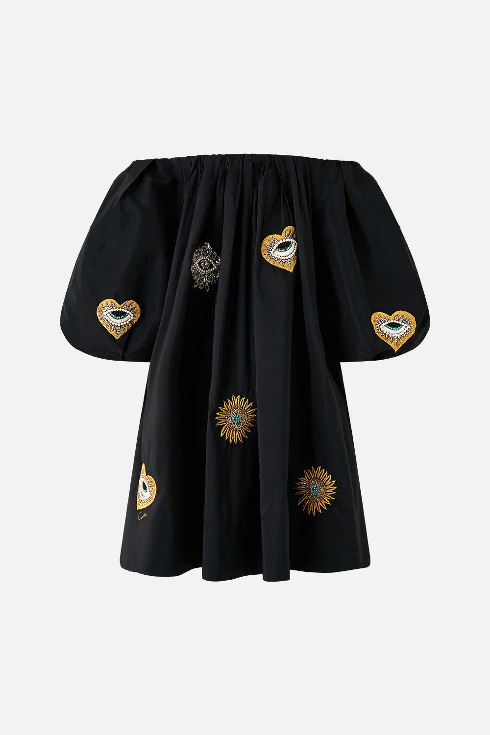 OFF SHOULDER PUFF DRESS AMULETS AND ALCHEMY - Image 7