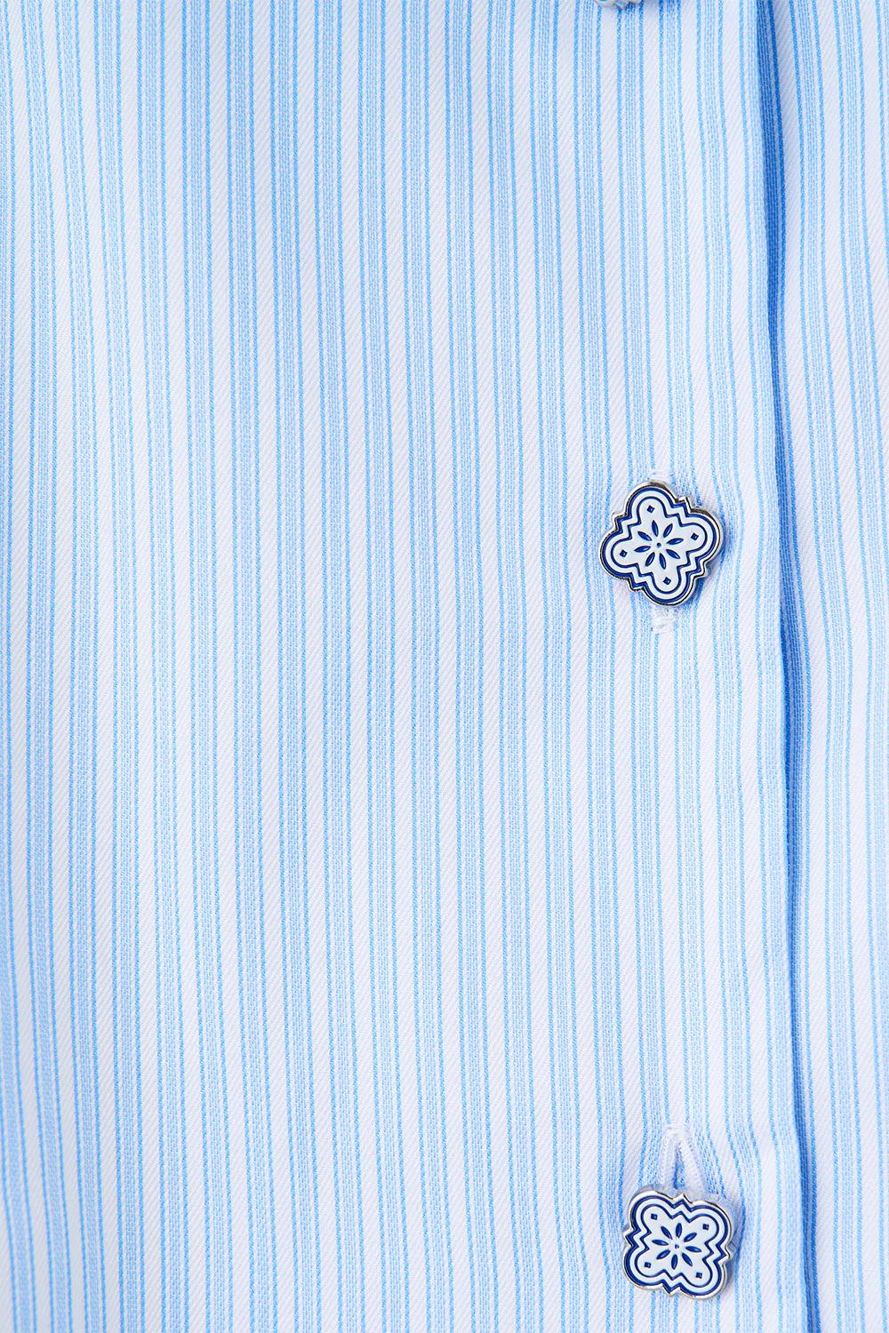 CROPPED CAMP COLLAR BLOUSE OTTOMAN OPULENCE - Image 7