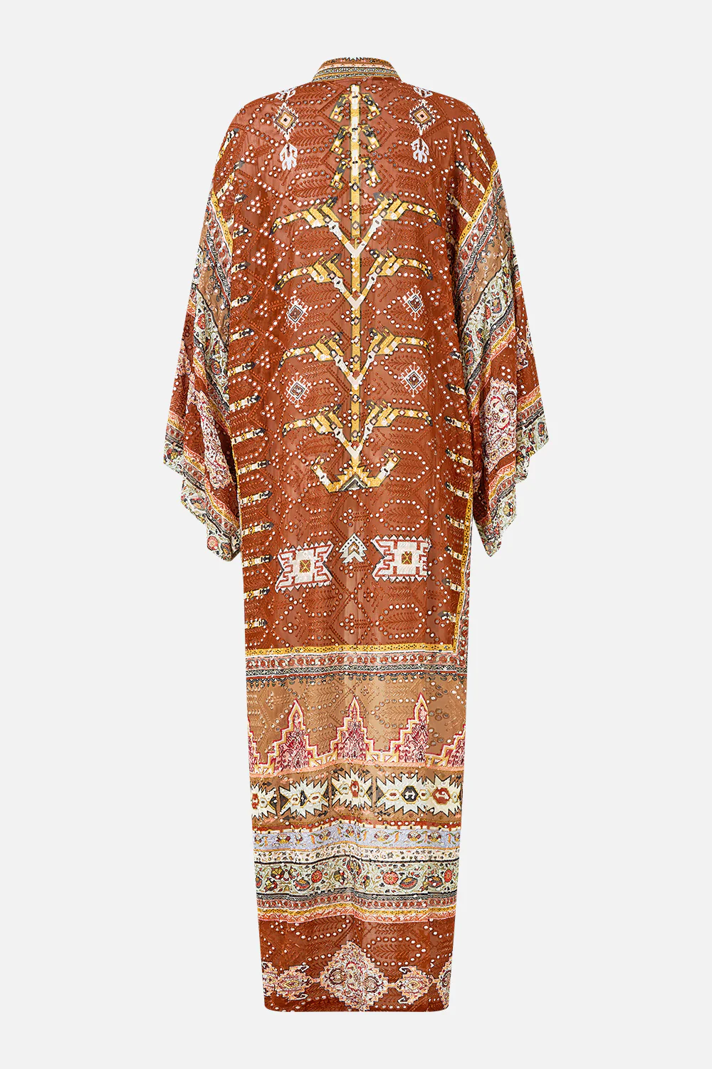 KIMONO LAYER WITH COLLAR FABRIC OF TIME - Image 7