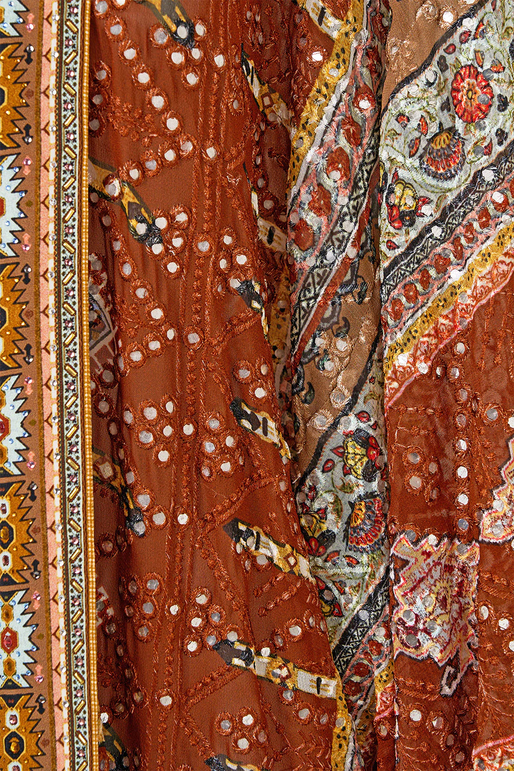 KIMONO LAYER WITH COLLAR FABRIC OF TIME - Image 8