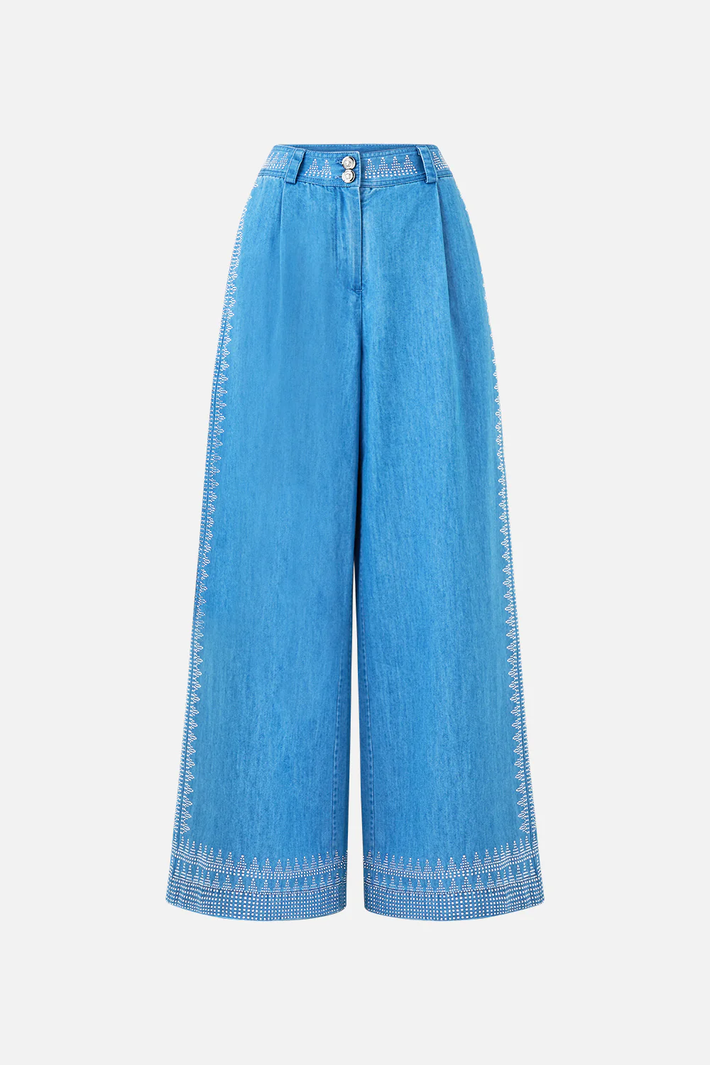 FULL LENGTH WIDE LEG TROUSER THE HUM OF THE ALHAMBRA - Image 3