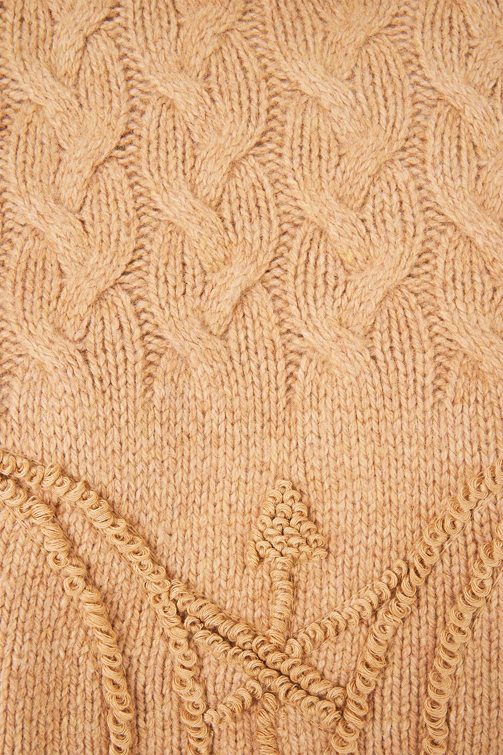 FUNNEL NECK KNIT PONCHO ARANJUEZ ANIMALIA - Image 7