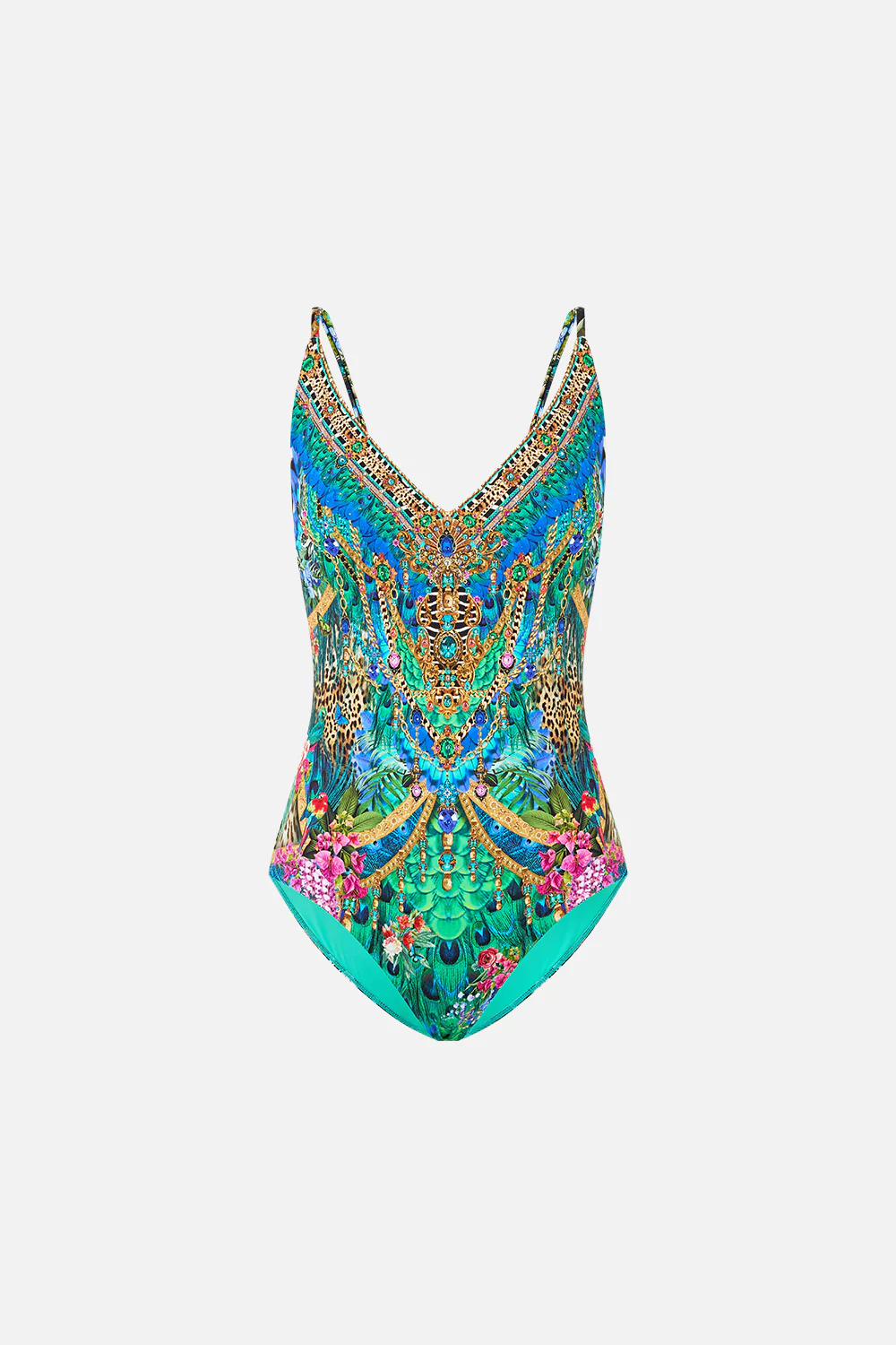 V NECK UNDERWIRE ONE PIECE WITH BACK CLOSURE ANIMAL ALCHEMY - Image 3