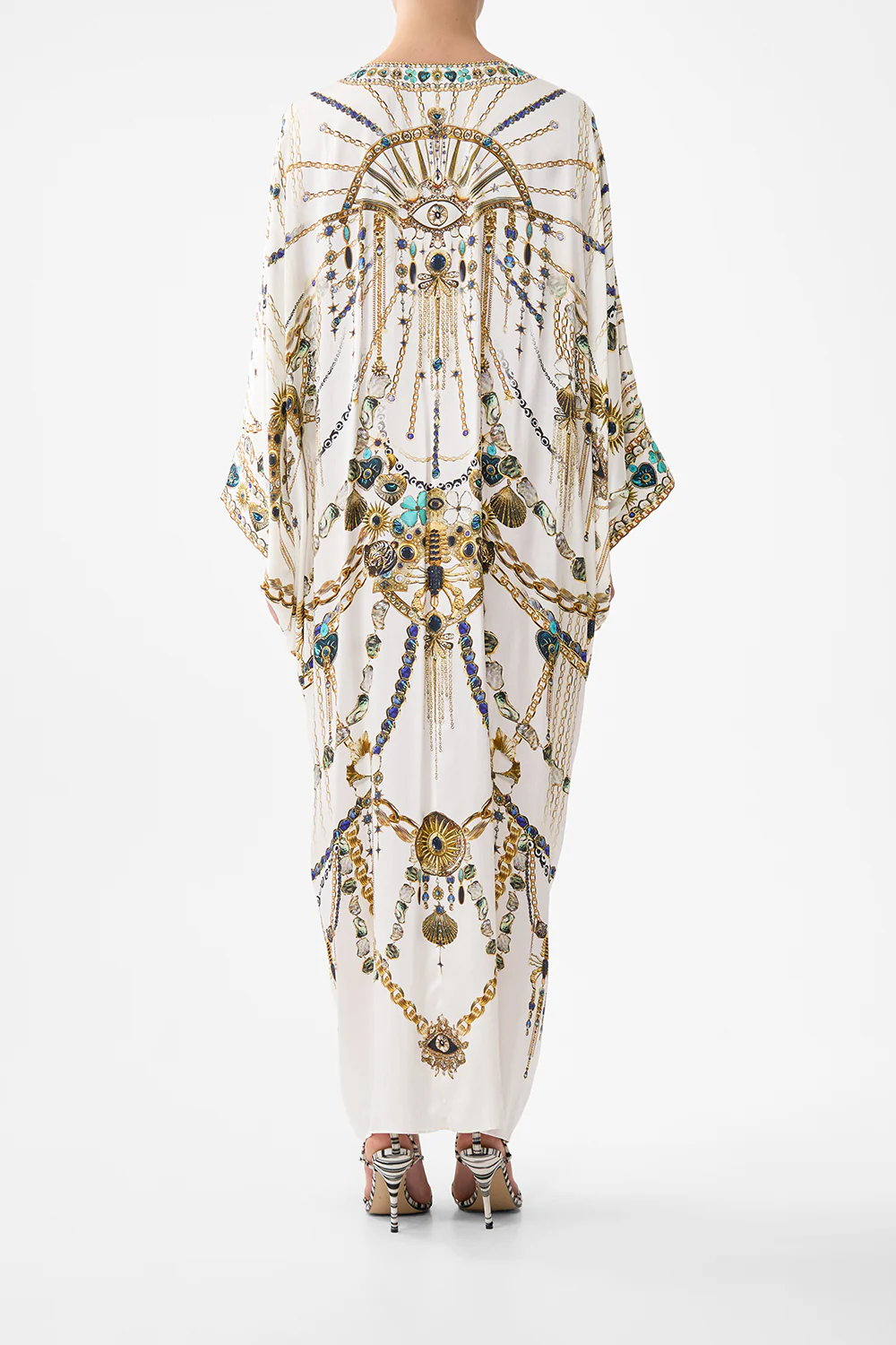 PIERCED V NECK KAFTAN CHAIN GANG - Image 2