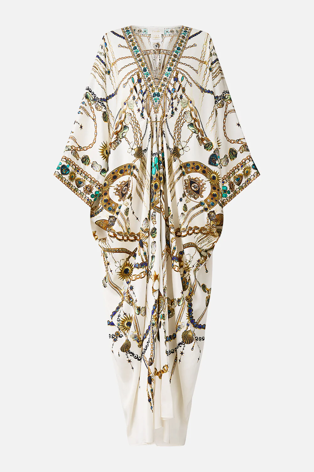 PIERCED V NECK KAFTAN CHAIN GANG - Image 3