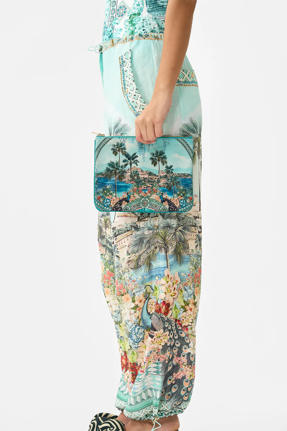 SMALL CANVAS CLUTCH BALEARIC BEBÉ - Image 4