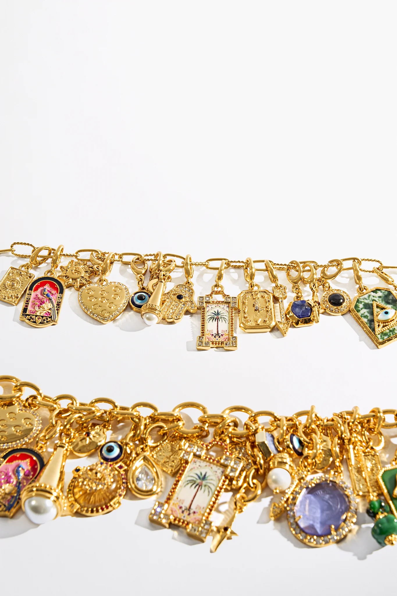 SULTANS, SCRIBES & SHAMANS CHARM BRACELET GOLD - Image 3
