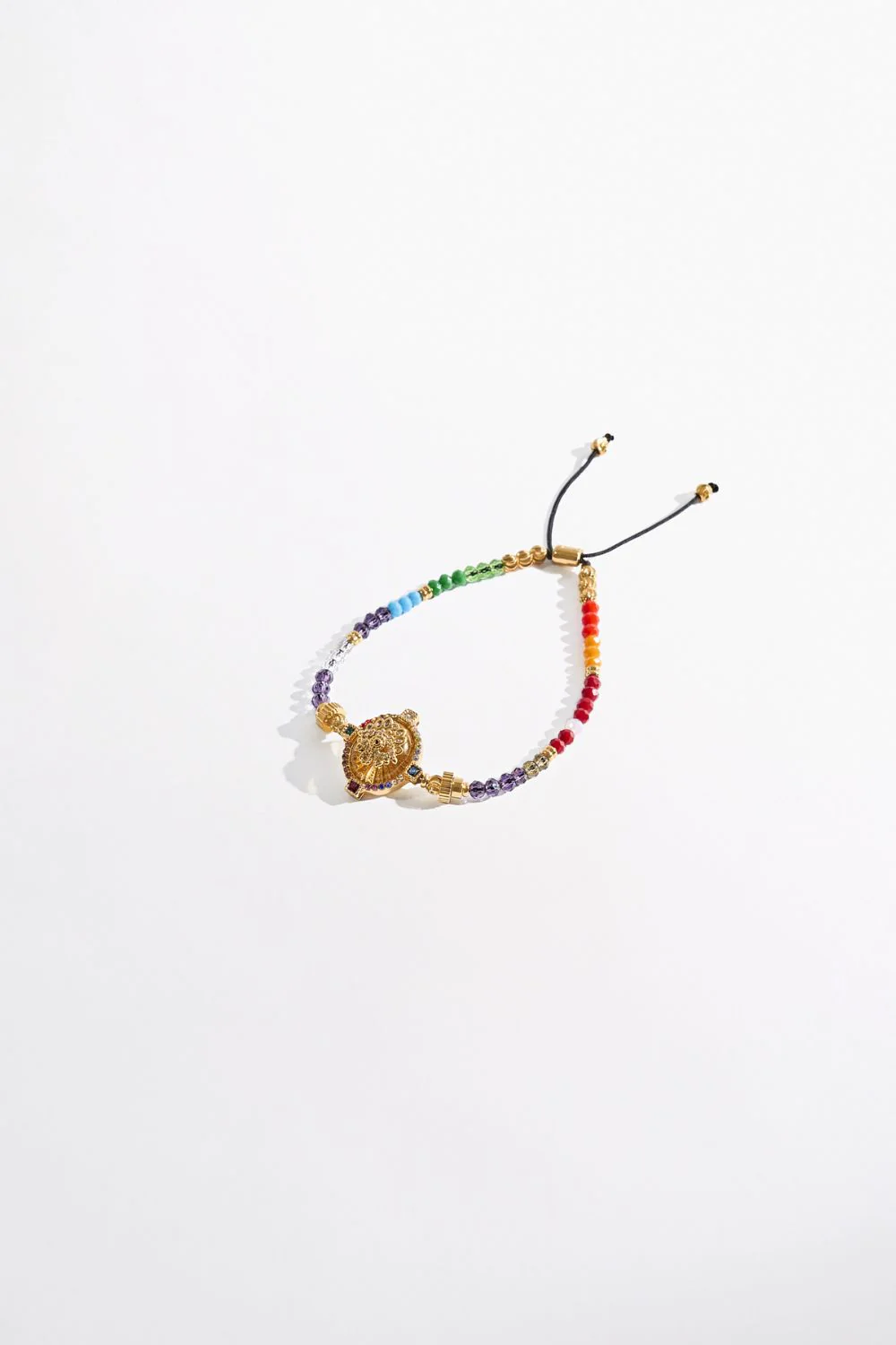 SULTANS, SCRIBES & SHAMANS BEADED BRACELET GOLD