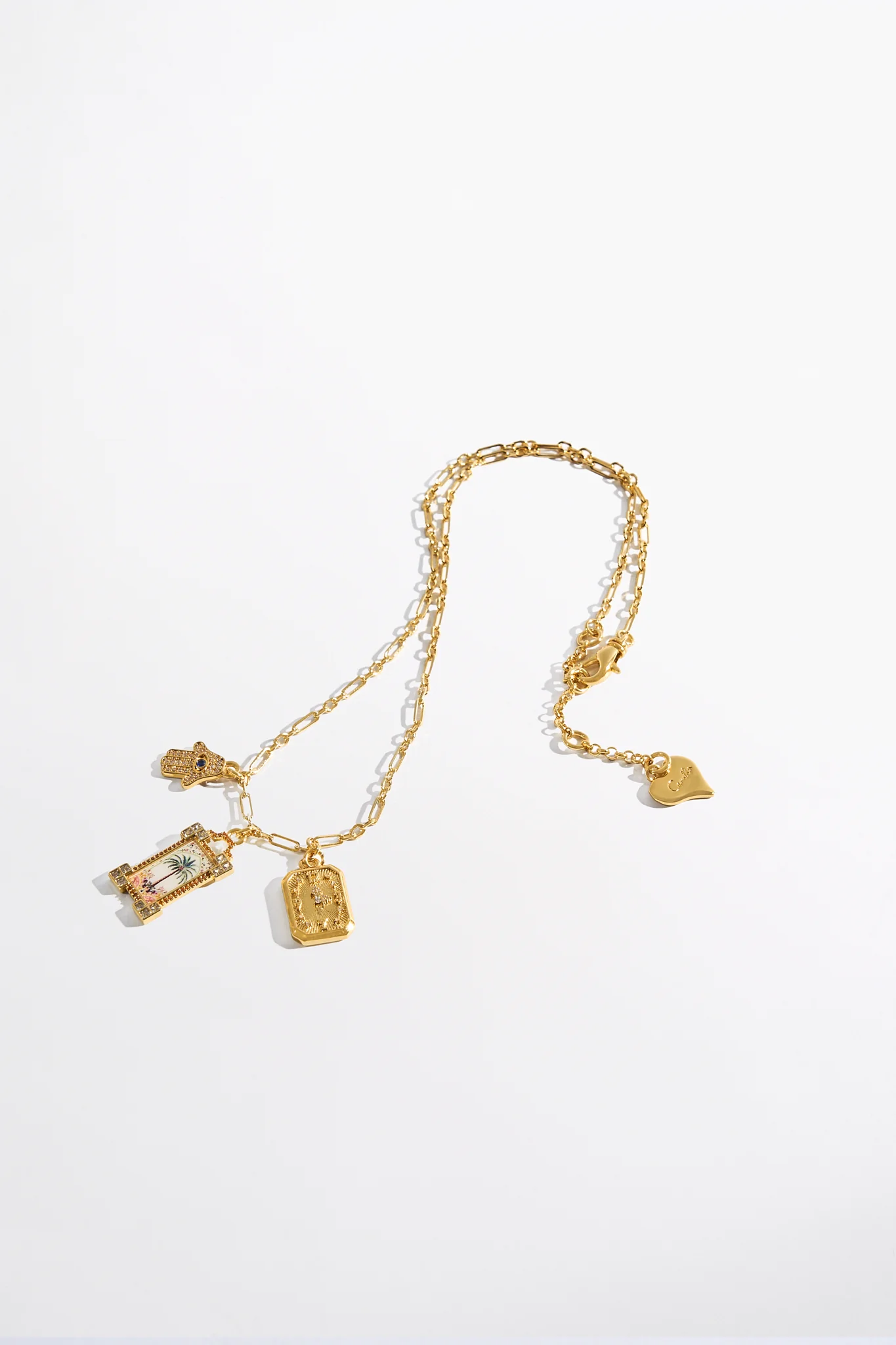 SULTANS, SCRIBES & SHAMANS PENDANT NECKLACE GOLD
