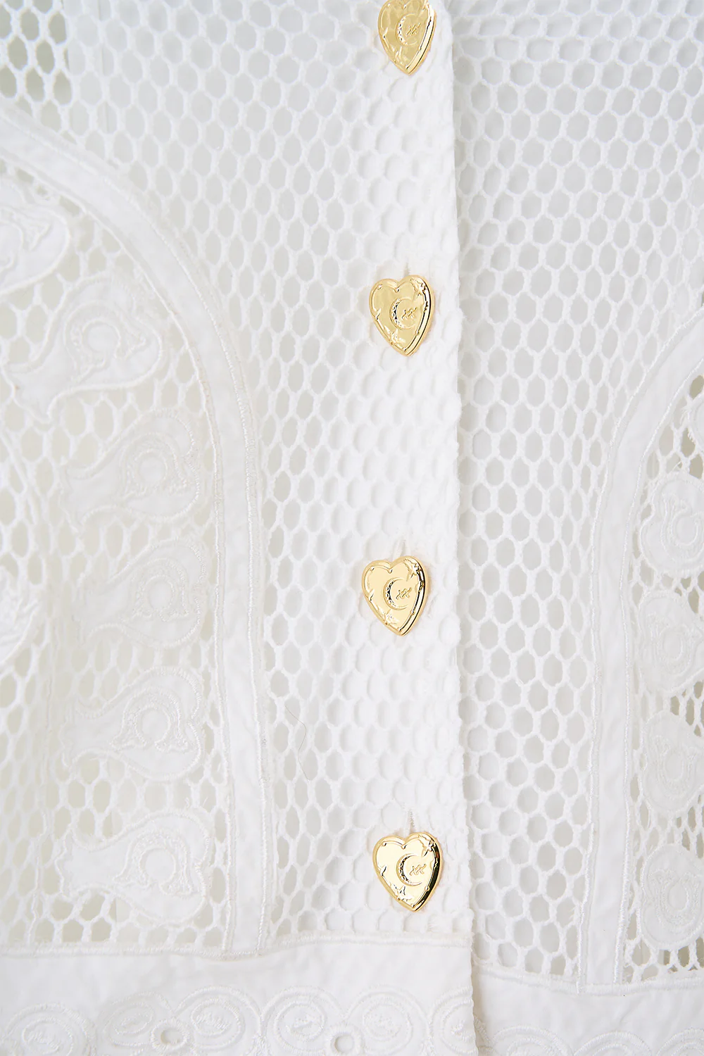 CROPPED COLLAR BLOUSE WITH BUTTON FRONT KAPADOKYA KITSCH - Image 7