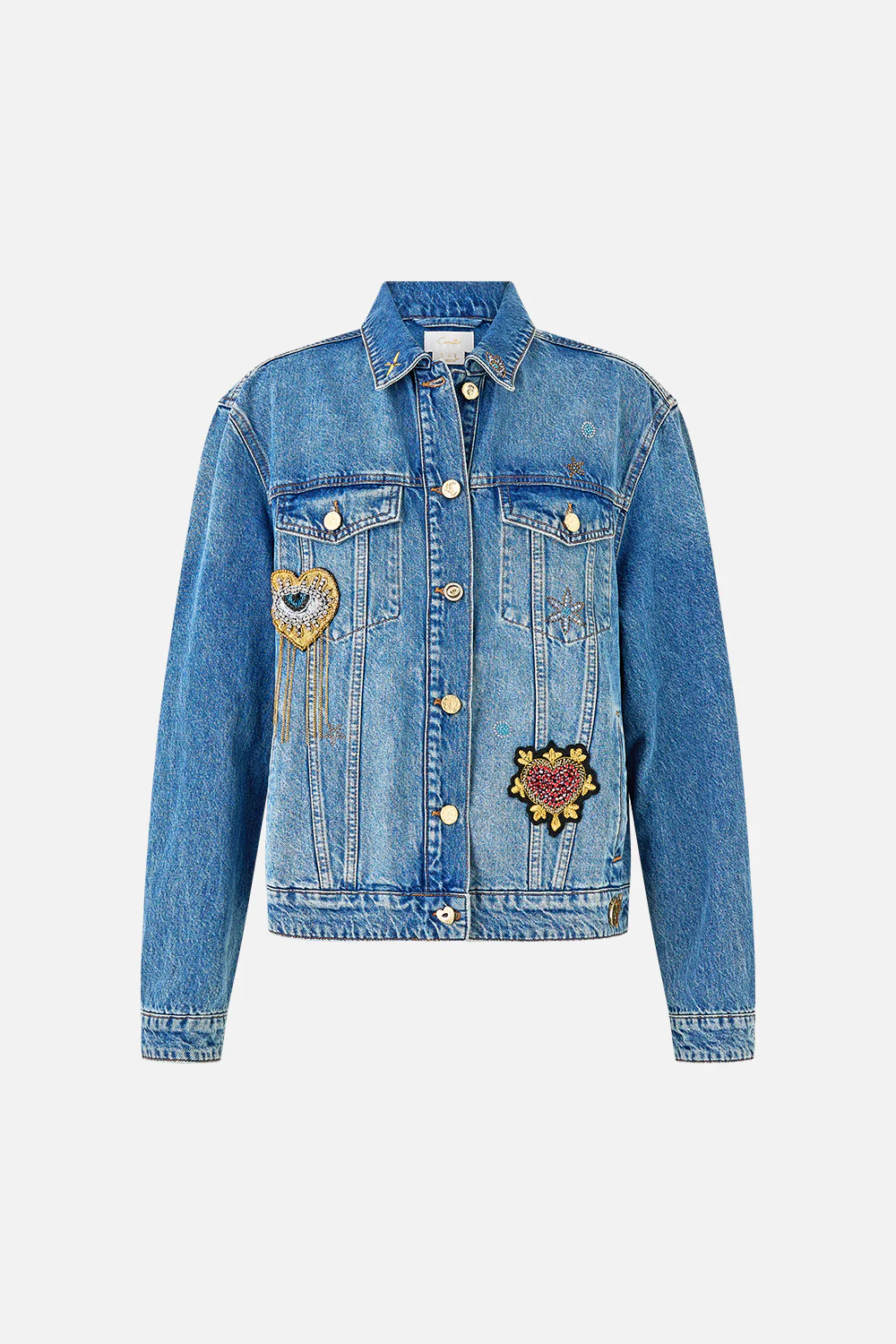 MILLA TURKIYE TALISMAN RELAXED JACKET DENIM - Image 3