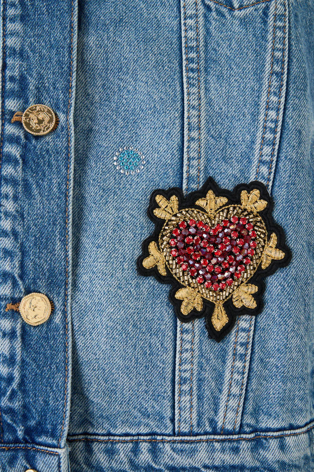 MILLA TURKIYE TALISMAN RELAXED JACKET DENIM - Image 7