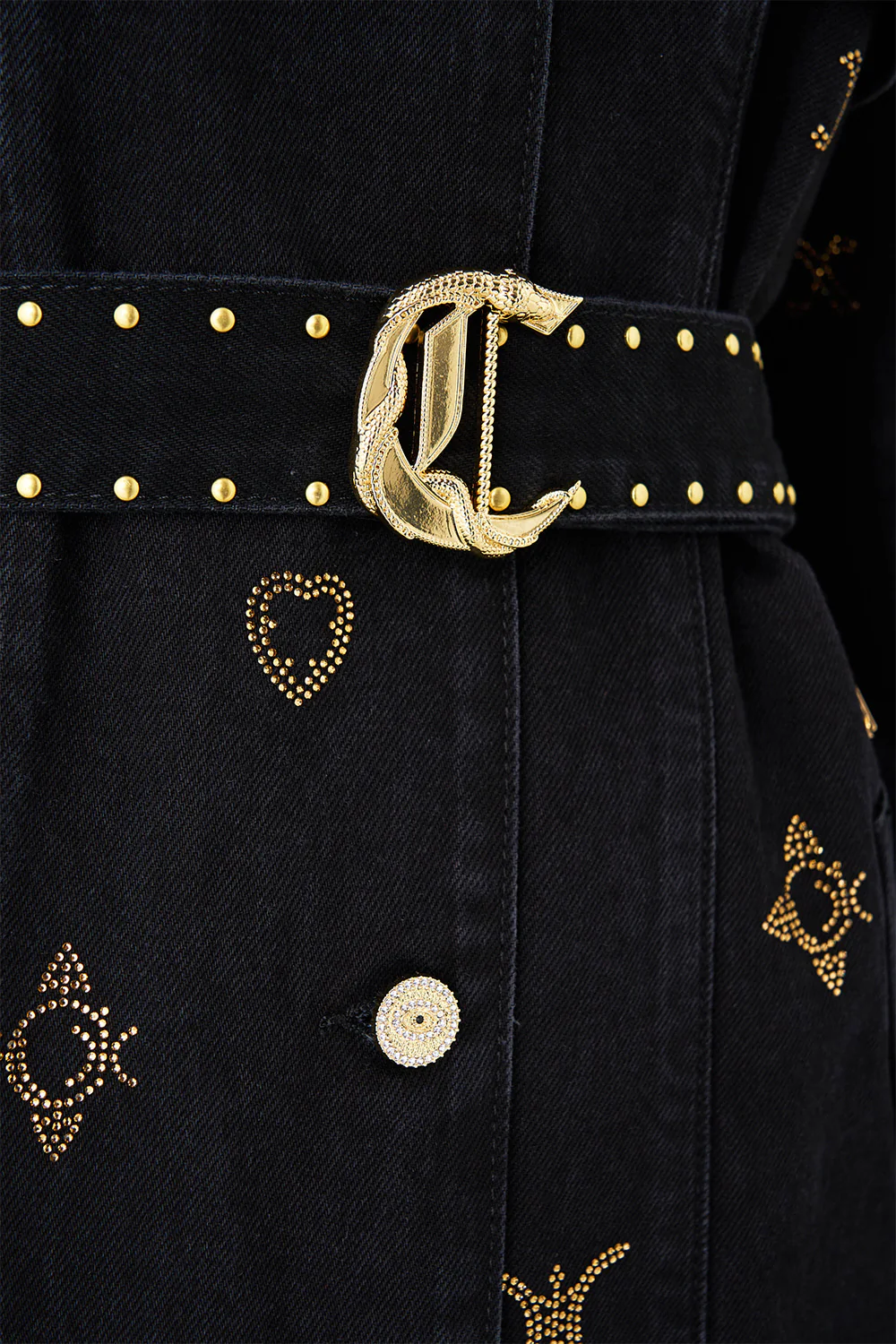 HEIRLOOM EMPIRE LONGLINE BELTED TRENCH COAT DENIM - Image 9