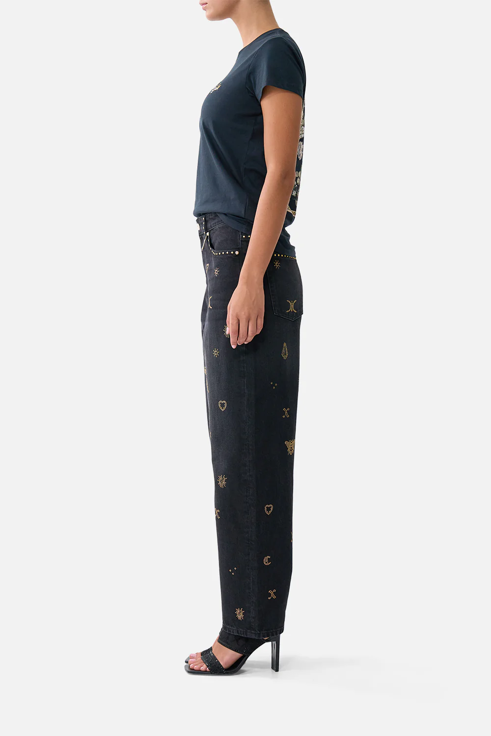 MILLA HEIRLOOM EMPIRE GIRLFRIEND JEAN DENIM - Image 4