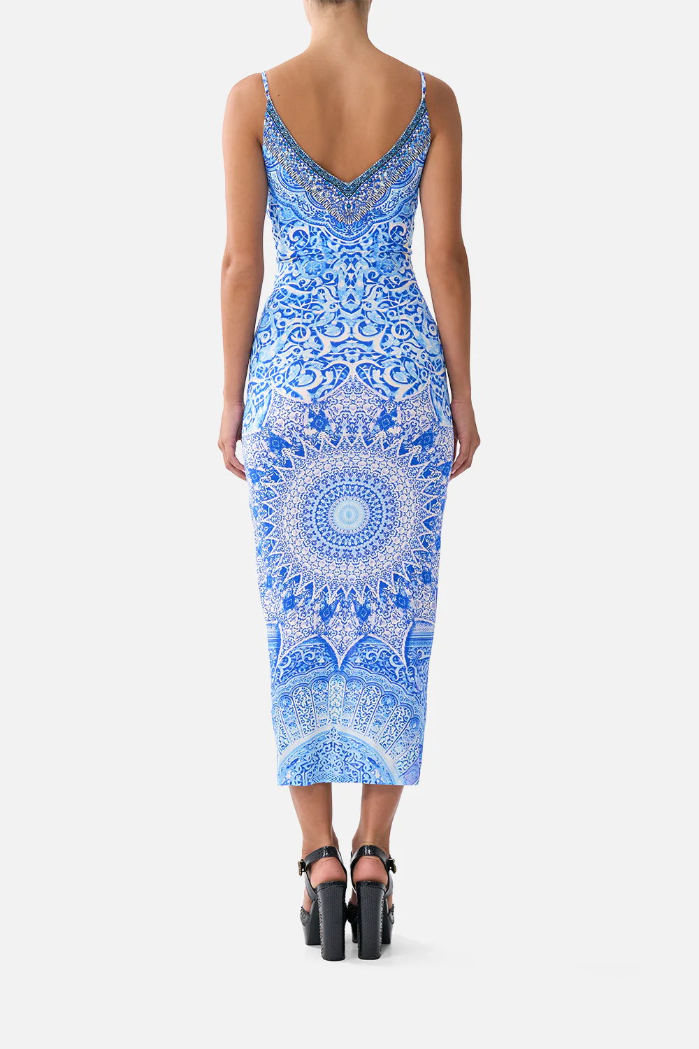 STRAPPY DRESS WITH TWIST FRONT THE BOSPHOROUS - Image 2