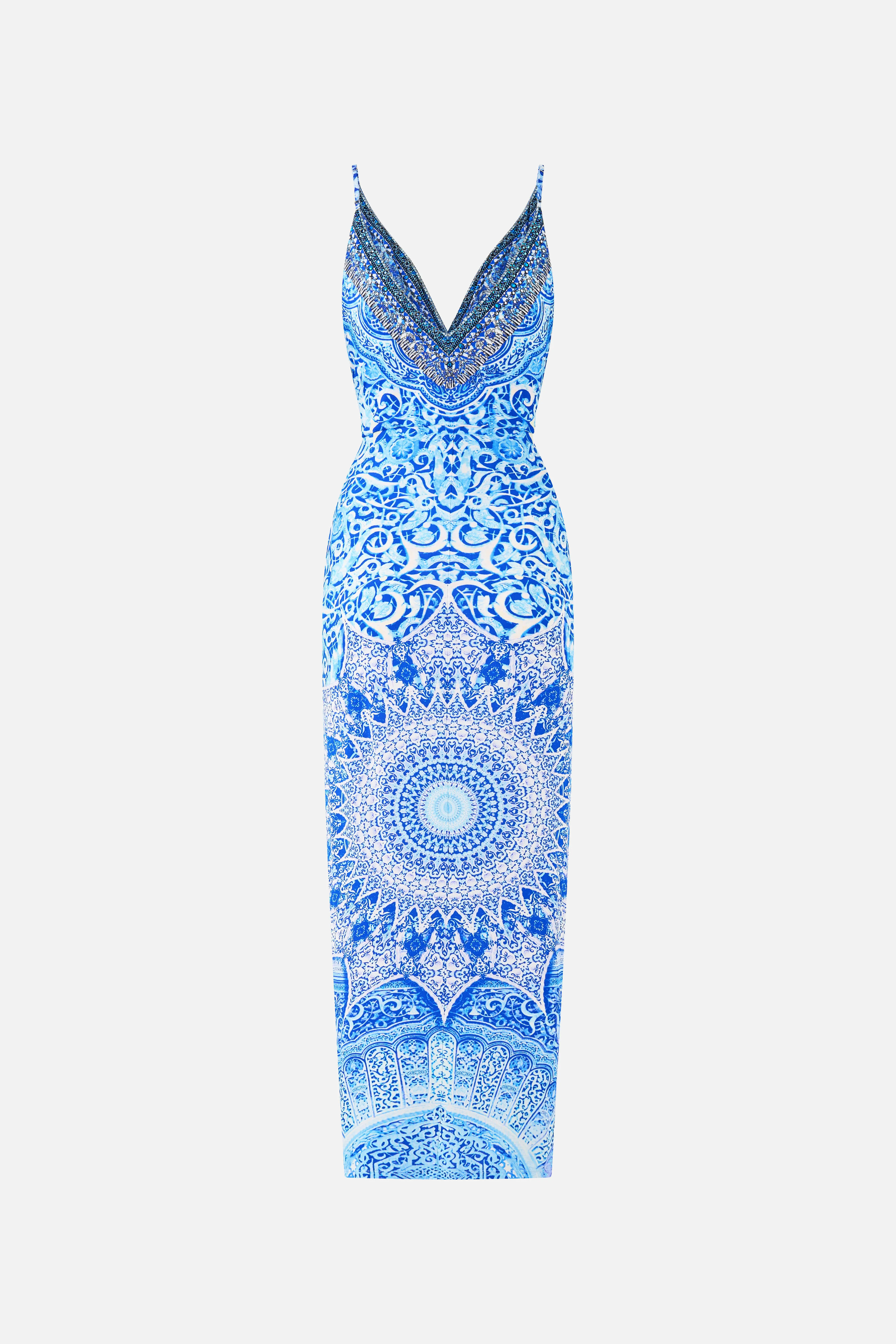 STRAPPY DRESS WITH TWIST FRONT THE BOSPHOROUS - Image 6