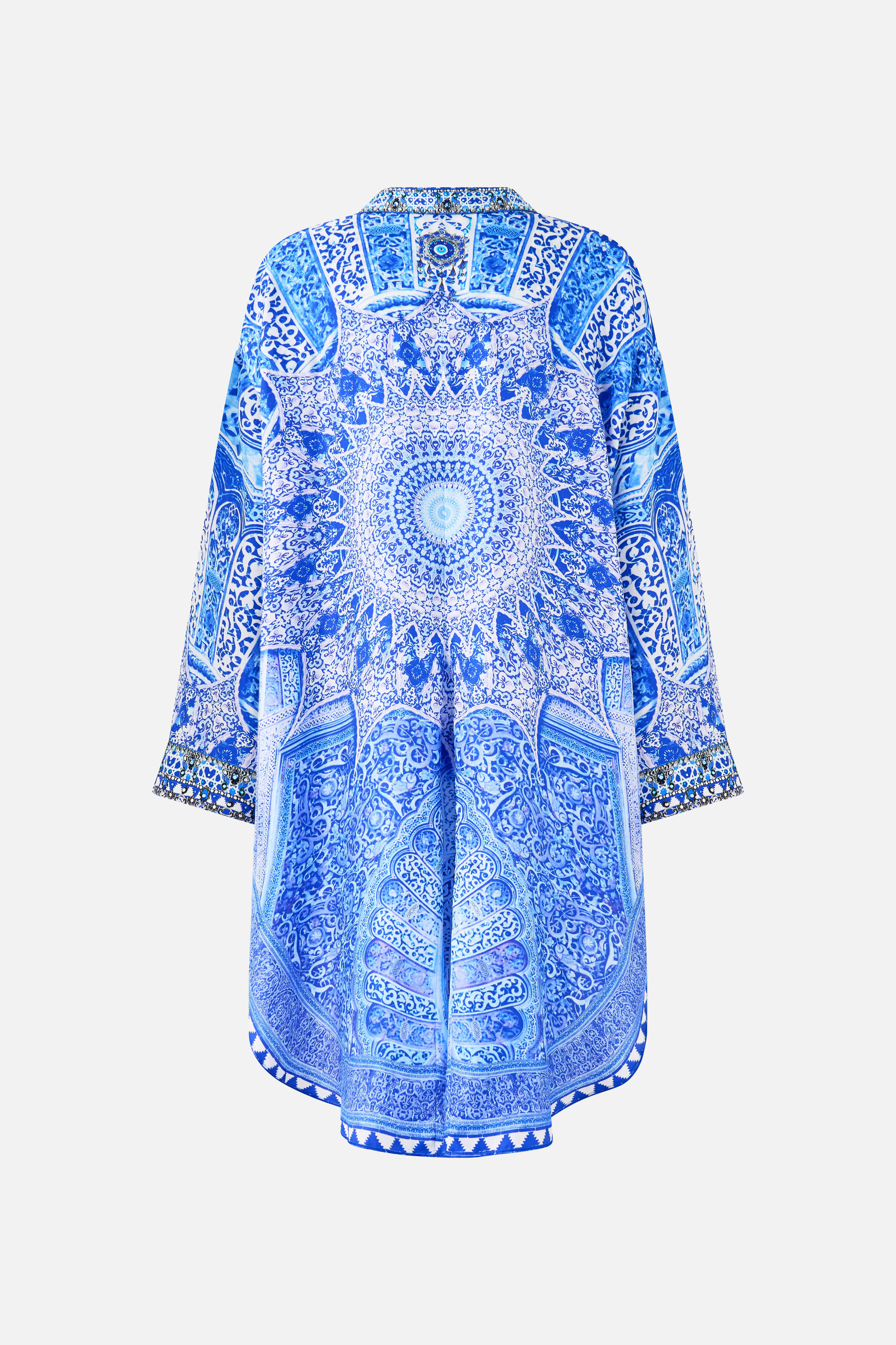 RELAXED HIGH LOW SHIRT DRESS THE BOSPHOROUS - Image 6