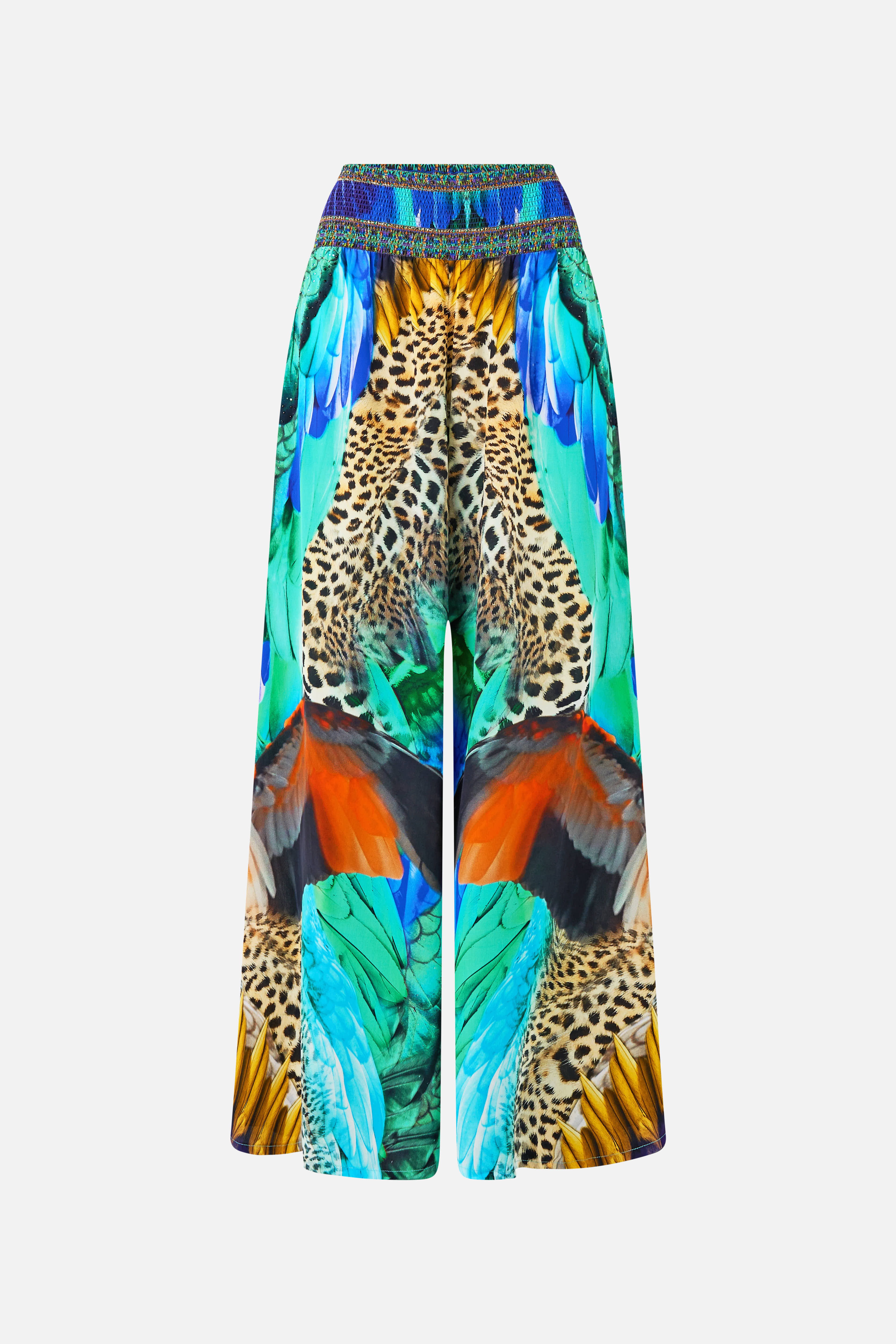 SHIRRED WAIST PANT JUNGLE FLIGHT - Image 3