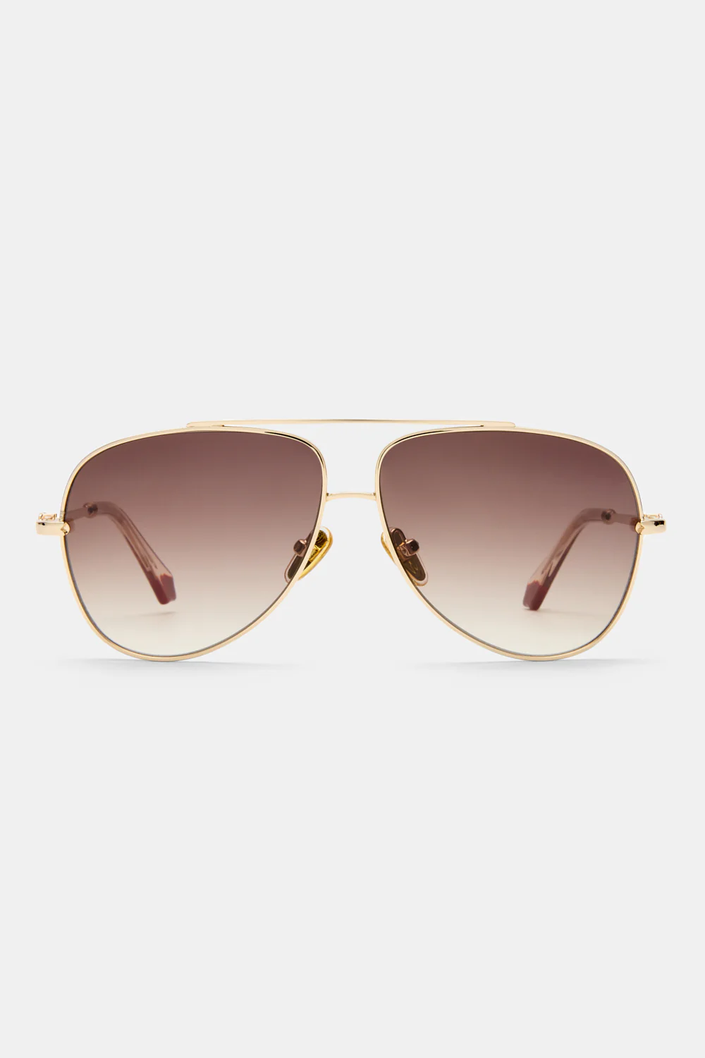 THE VOYAGE SUNGLASSES GOLD / NUDE - Image 2