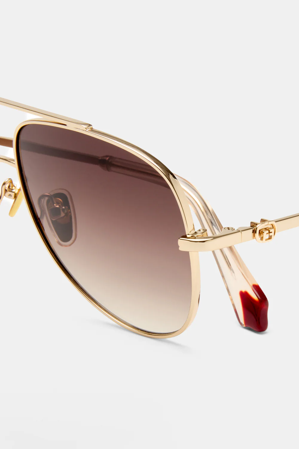 THE VOYAGE SUNGLASSES GOLD / NUDE - Image 3