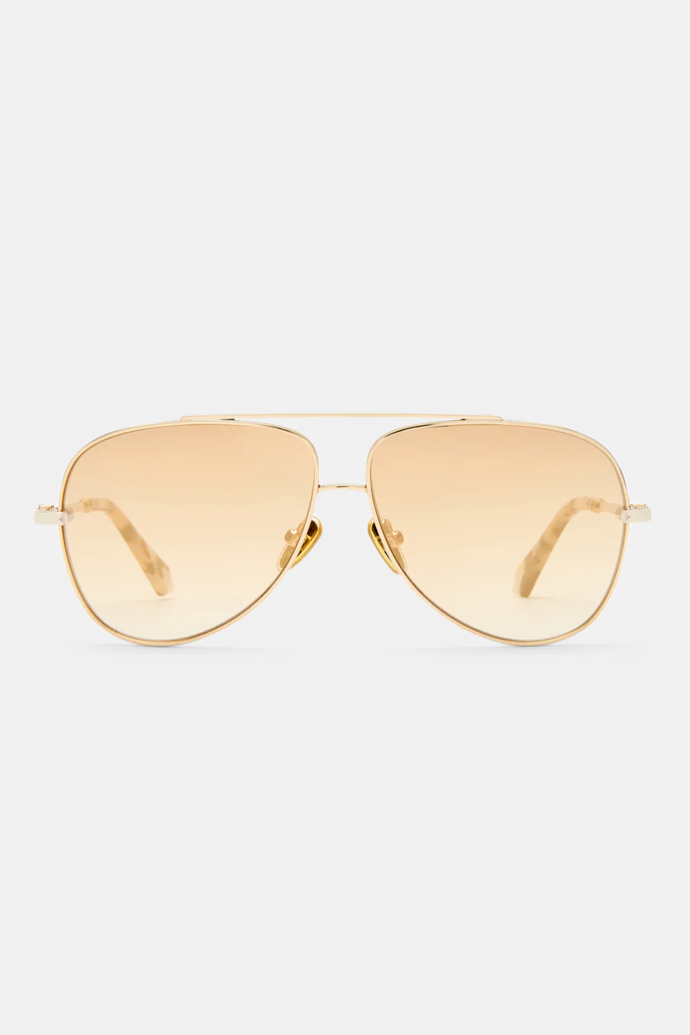 THE VOYAGE SUNGLASSES GOLD / NATURAL TORT - Image 2