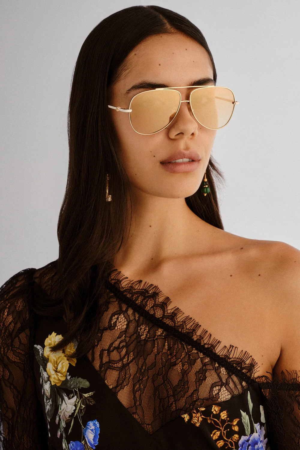 THE VOYAGE SUNGLASSES GOLD / NATURAL TORT - Image 4