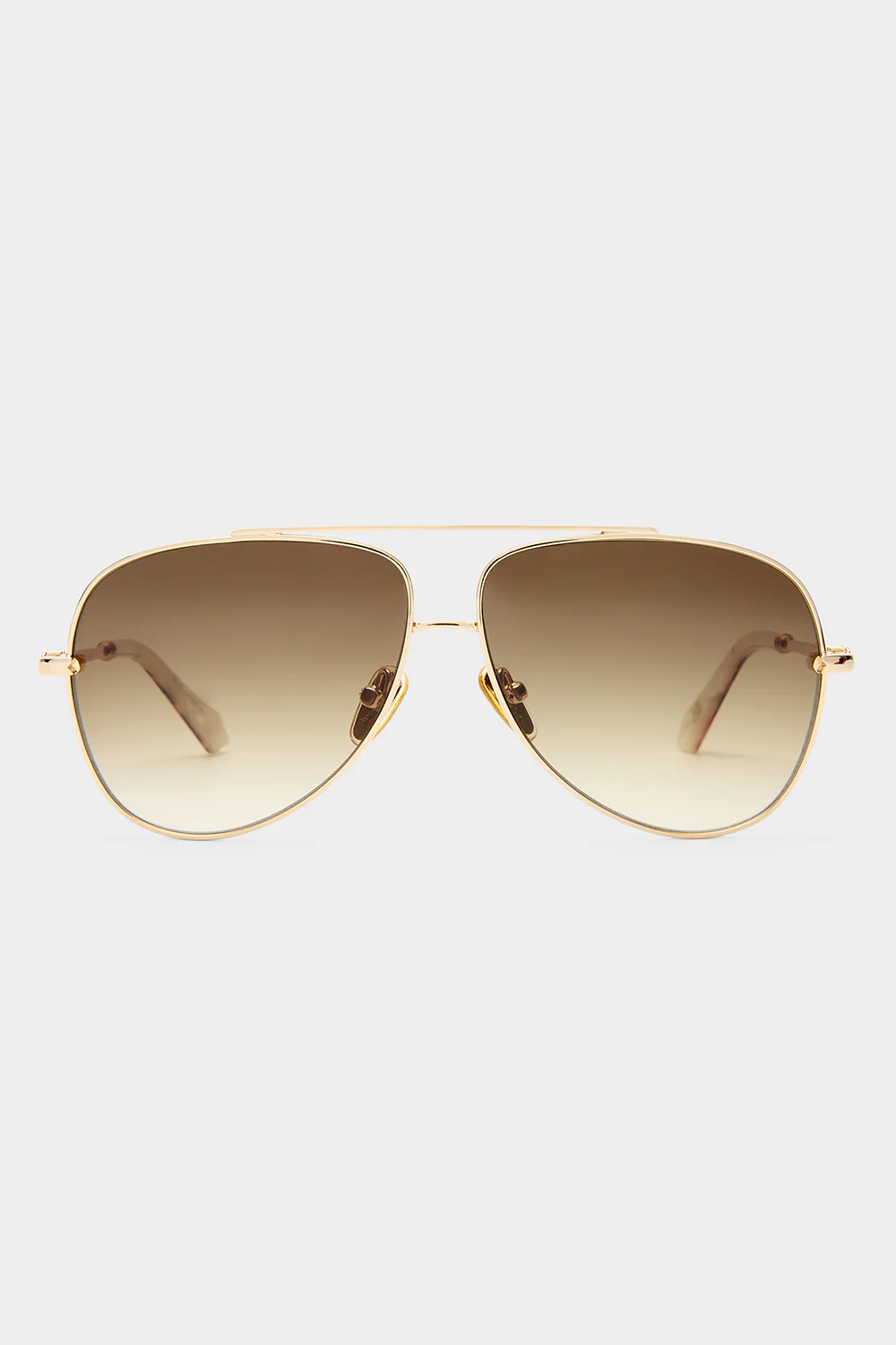 THE VOYAGE SUNGLASSES GOLD / LEOPARD - Image 2