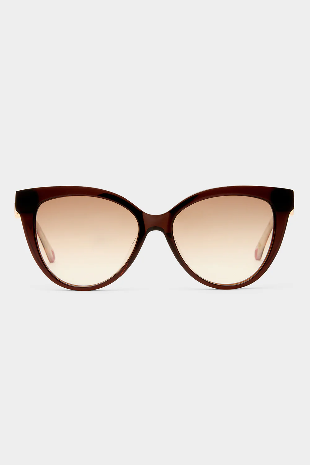 ALL ABOARD SUNGLASSES CHOCOLATE / LEOPARD - Image 2