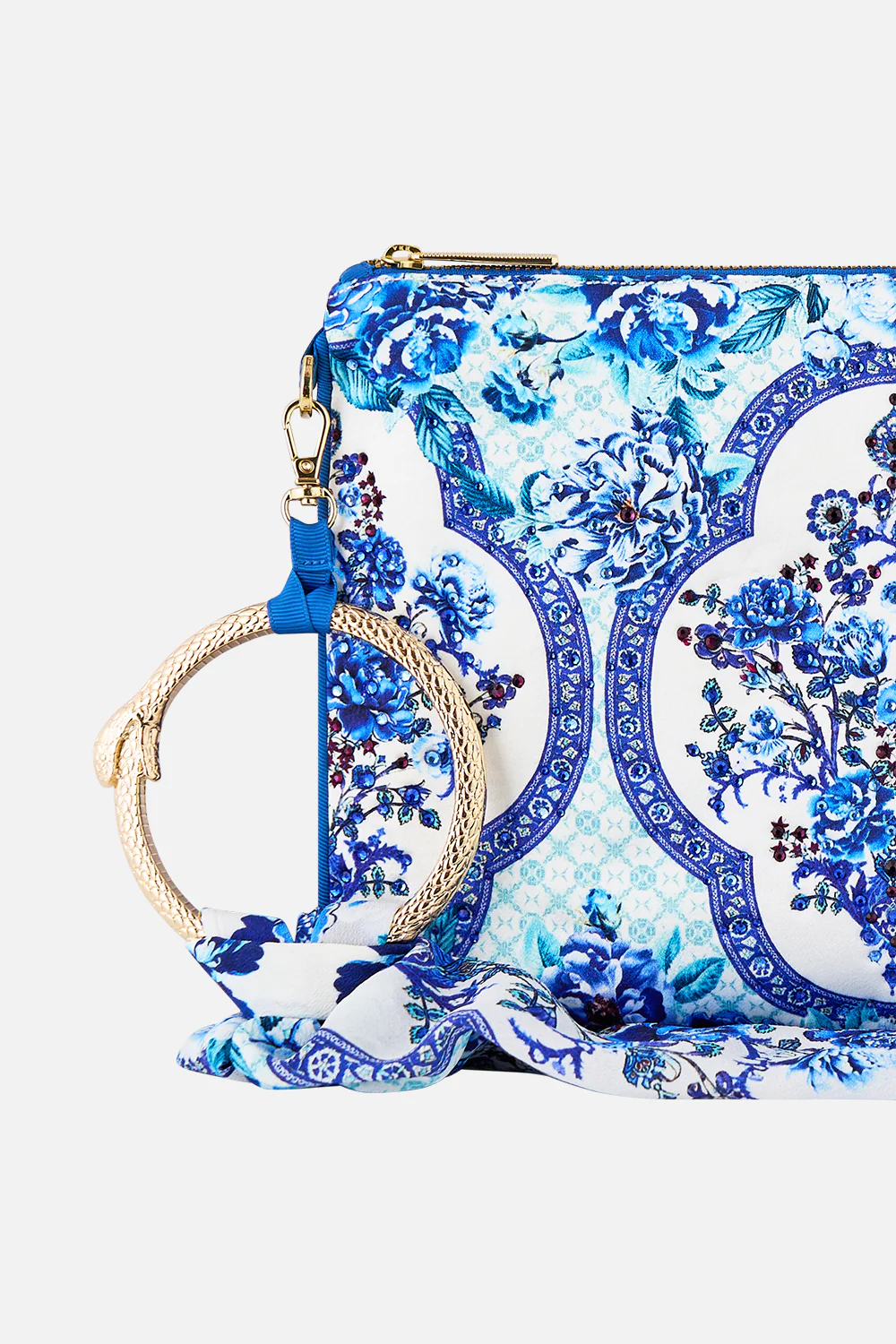 RING SCARF CLUTCH A CERAMIC GARDEN - Image 3