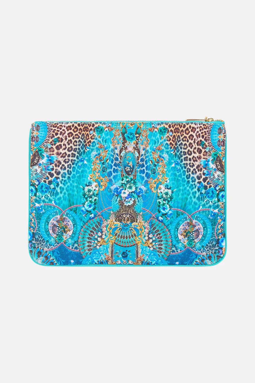 SMALL CANVAS CLUTCH FLAMENCO EUPHORIA - Image 2