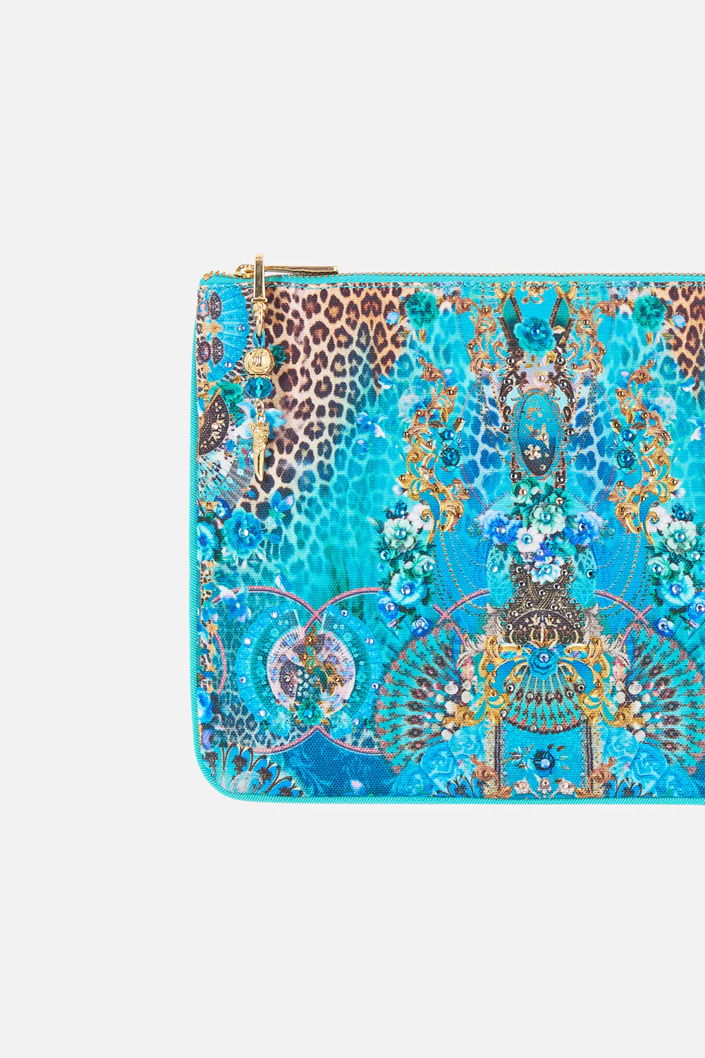 SMALL CANVAS CLUTCH FLAMENCO EUPHORIA - Image 5