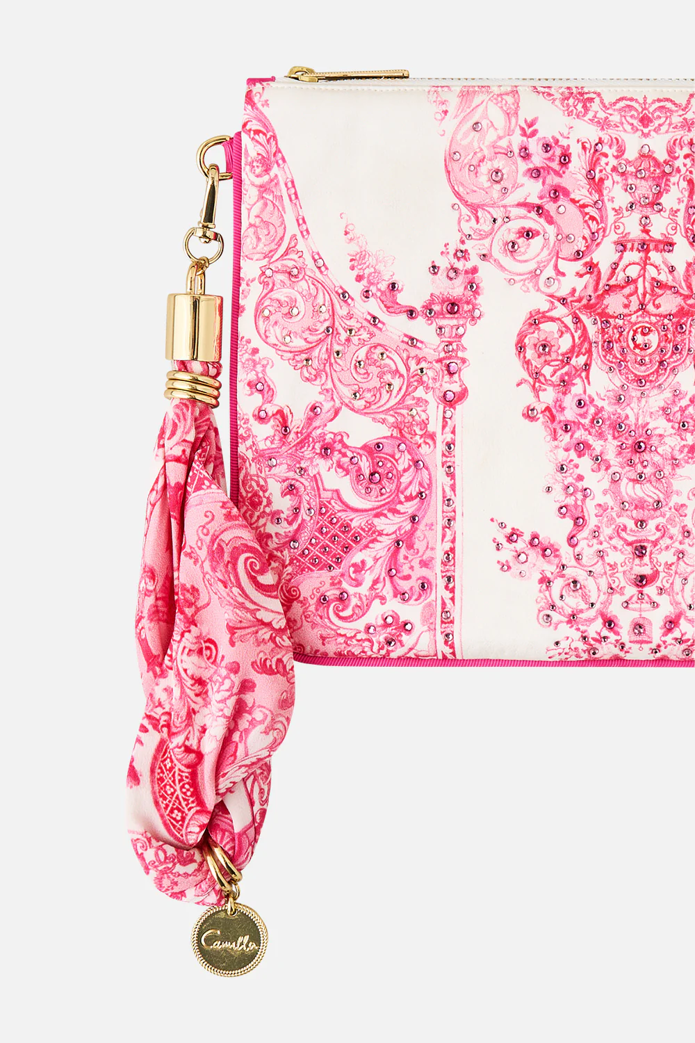 SCARF CLUTCH LIVIN LA VIDA ROSA - Image 5